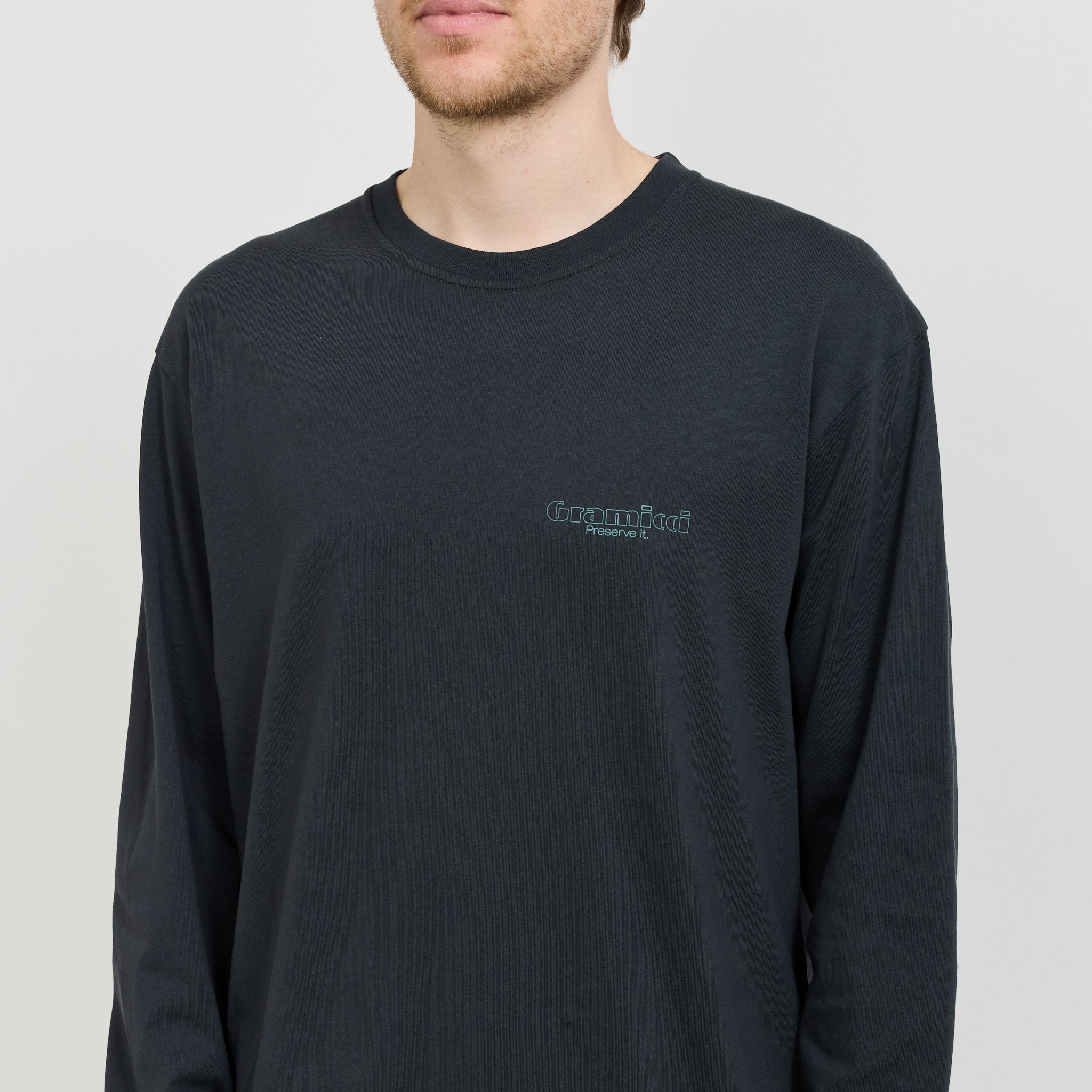 Trouttail L/S Tee Vintage Black