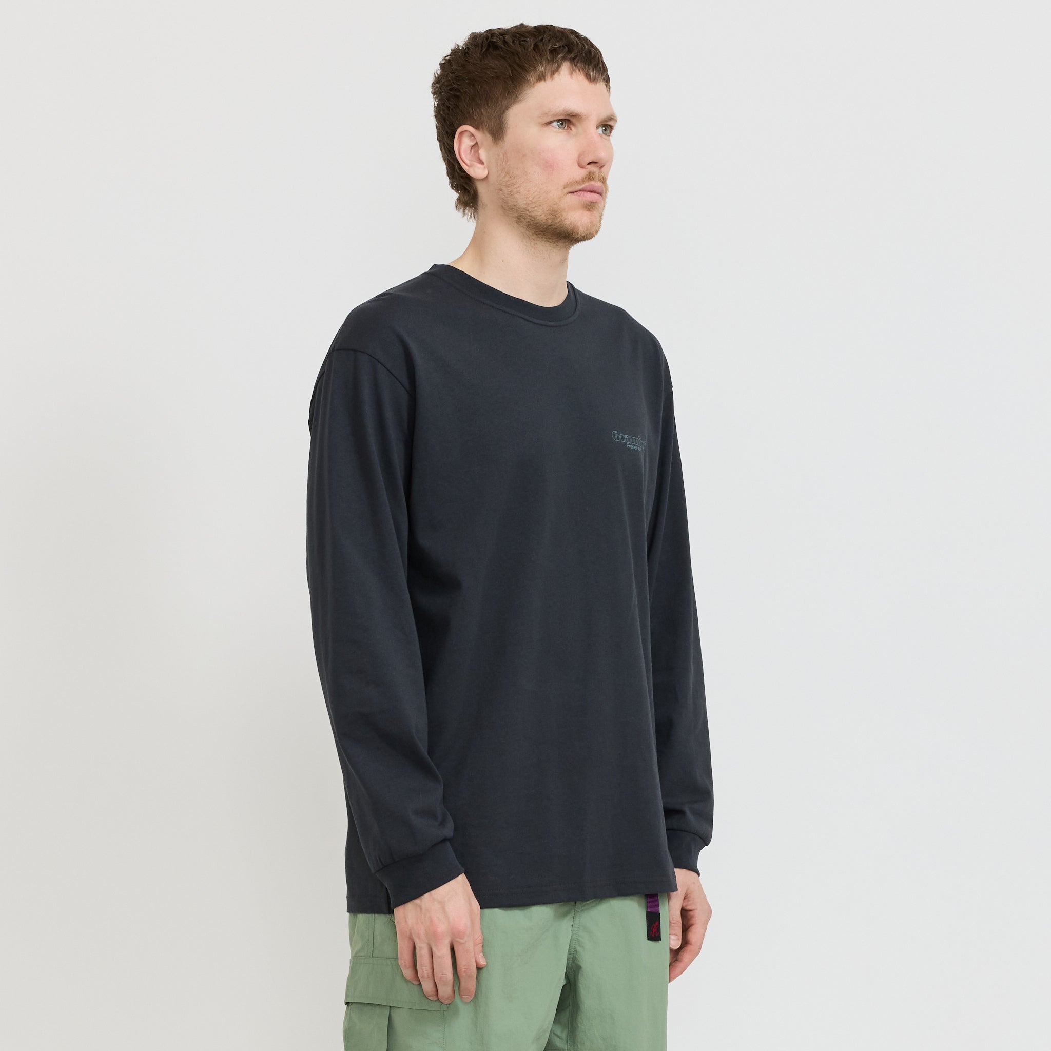 Trouttail L/S Tee Vintage Black