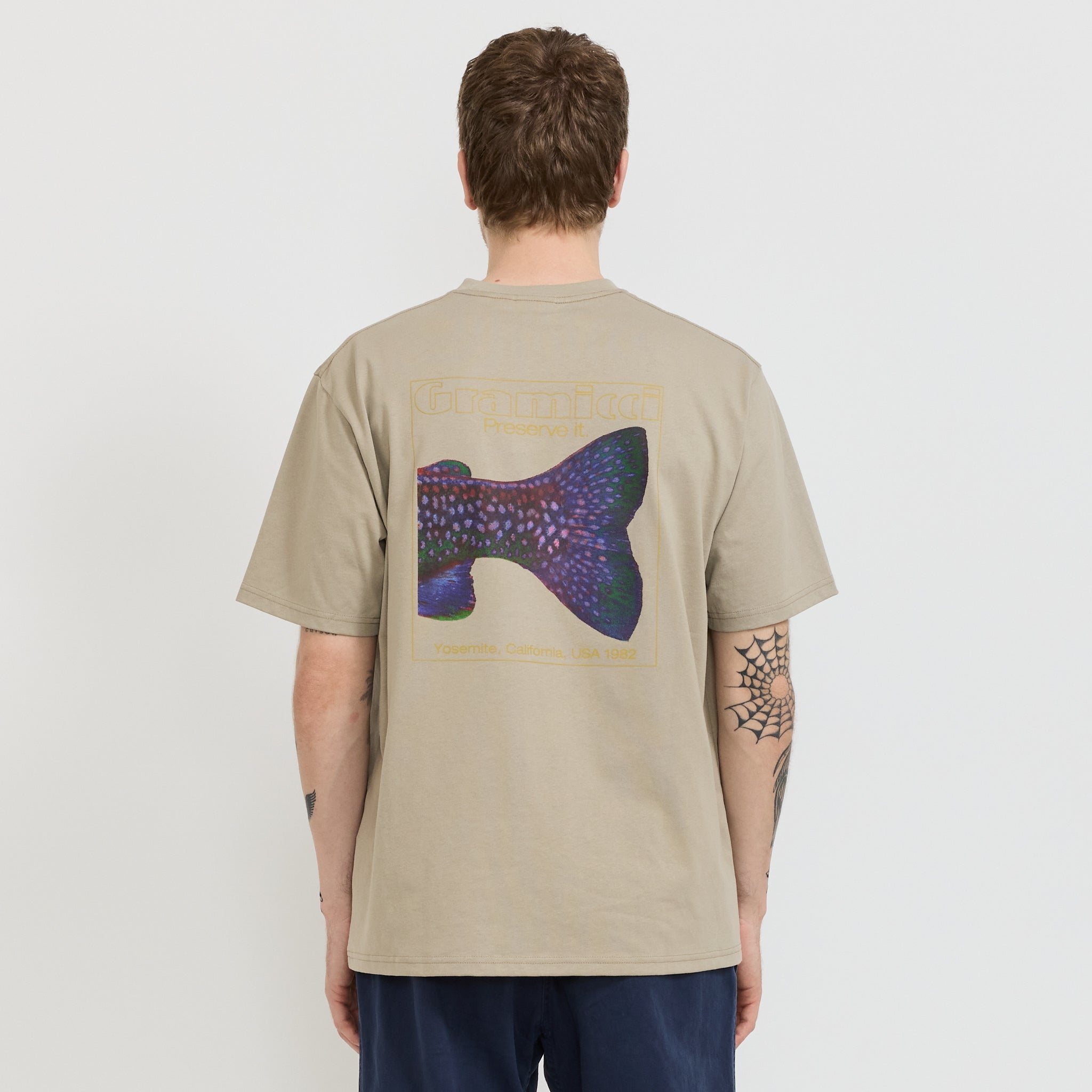 Trouttail Tee Beige