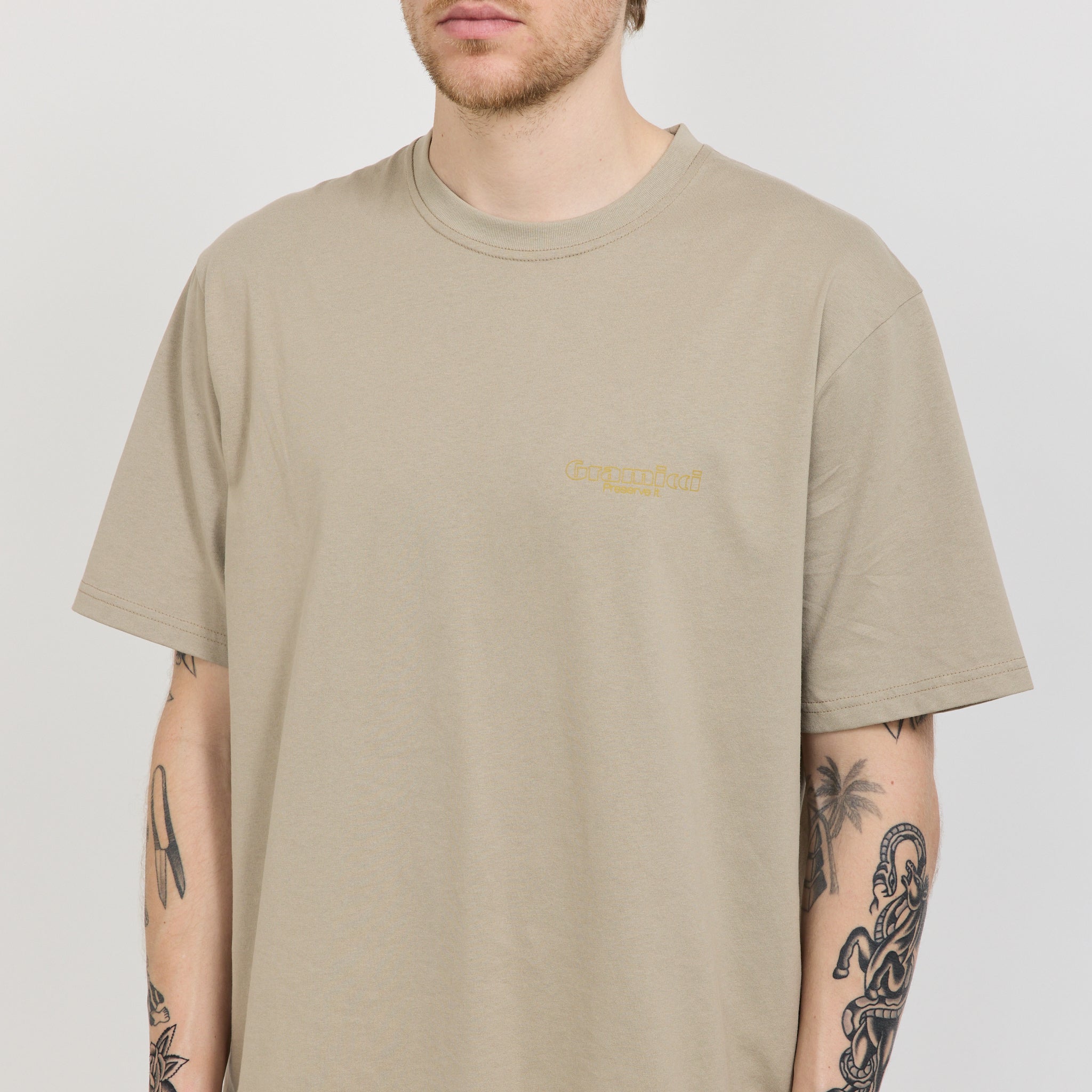 Trouttail Tee Beige
