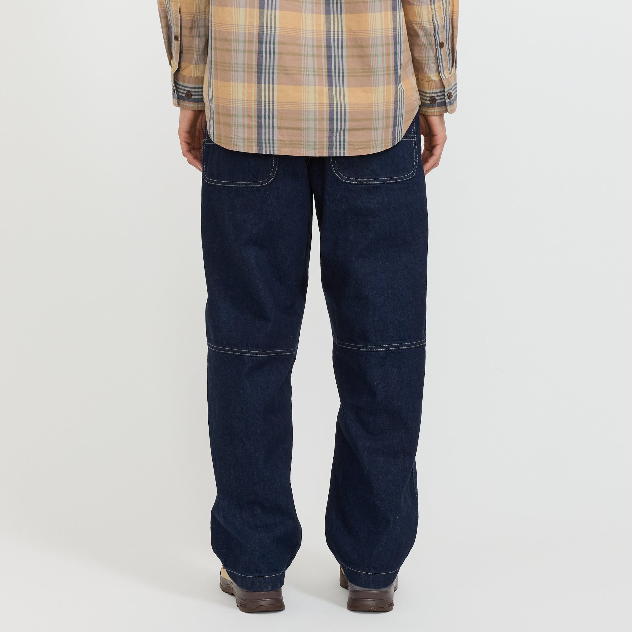 Womens Japanese Slub Denim Pant Indigo