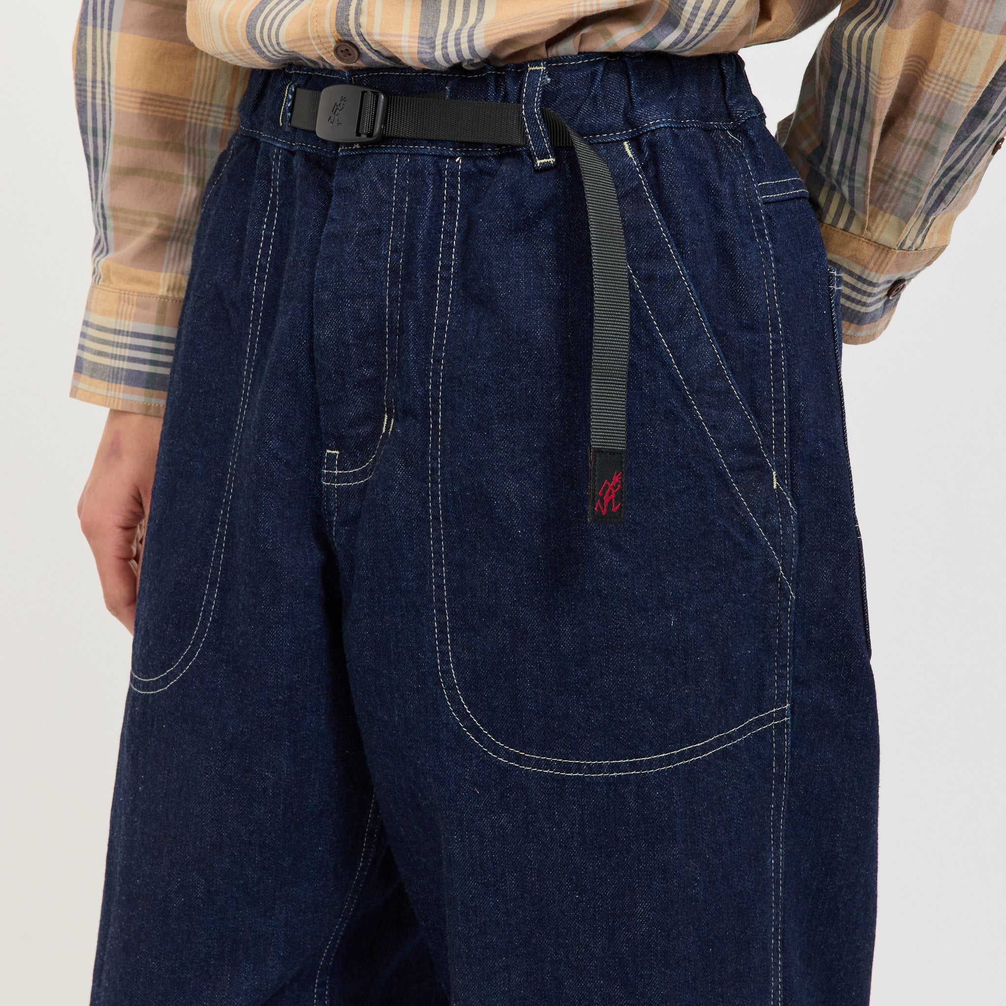 Womens Japanese Slub Denim Pant Indigo