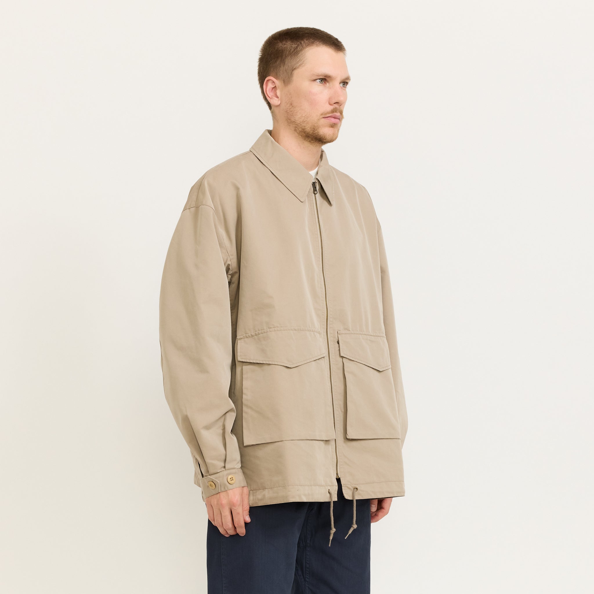 Gramicci | Gramicci x Adsum Ventone Jacket Beige | Maplestore