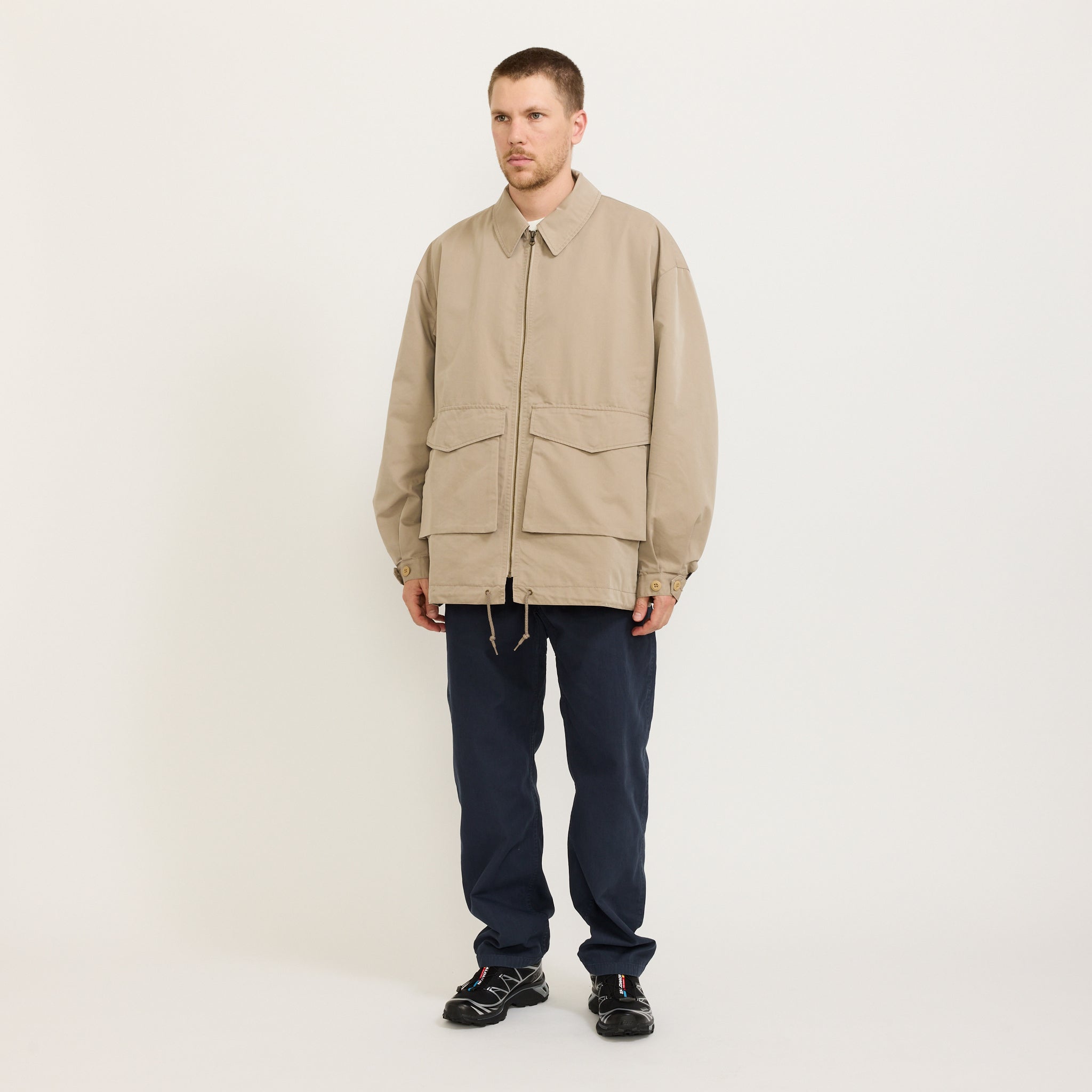 Gramicci | Gramicci x Adsum Ventone Jacket Beige | Maplestore