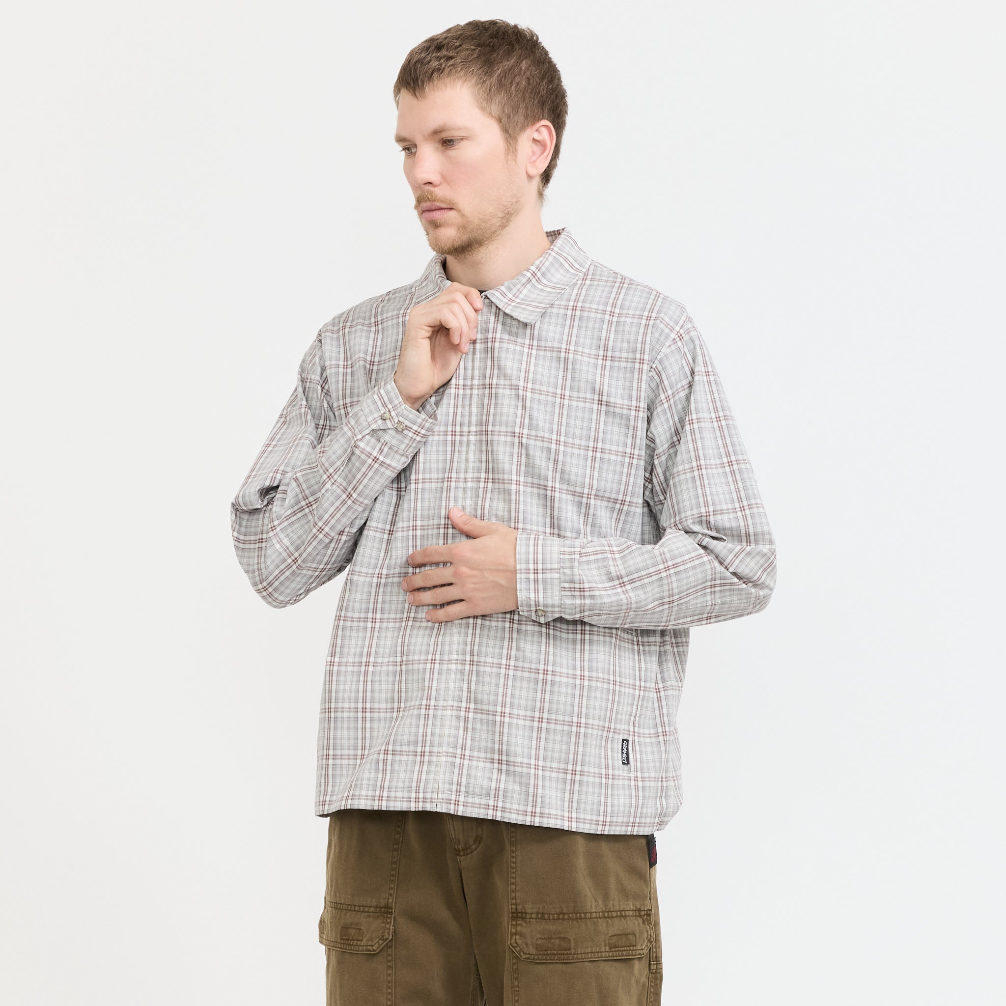 Gramicci | Zip-Up Garage Jacket Natural | Maplestore