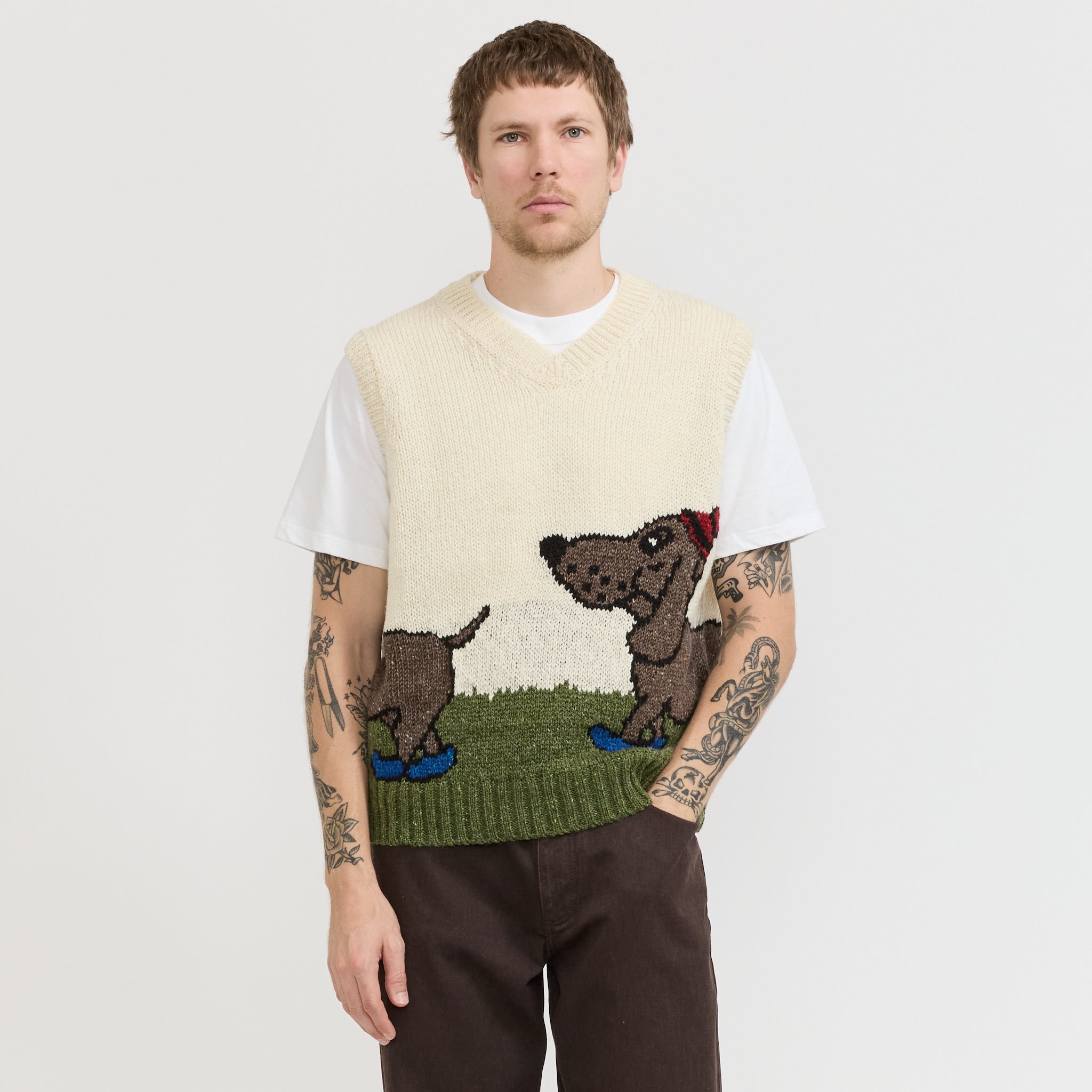 All I Can See Is My Bumper Slipover Ecru