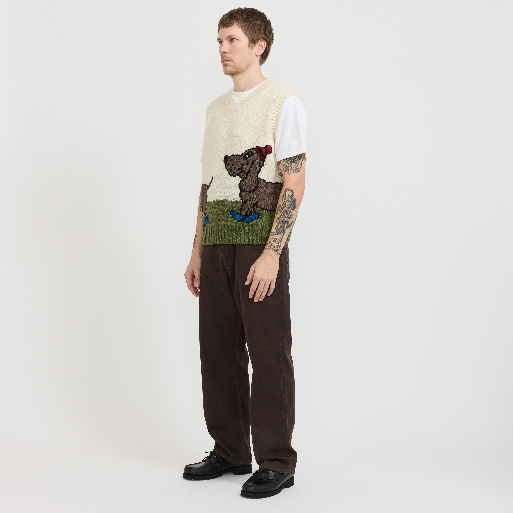 All I Can See Is My Bumper Slipover Ecru