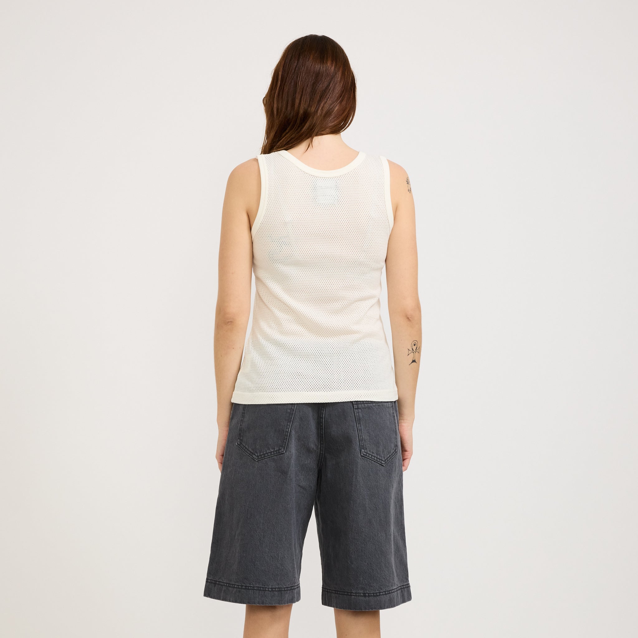 Howlin | Close To The End Mesh T-Shirt Ecru | Maplestore