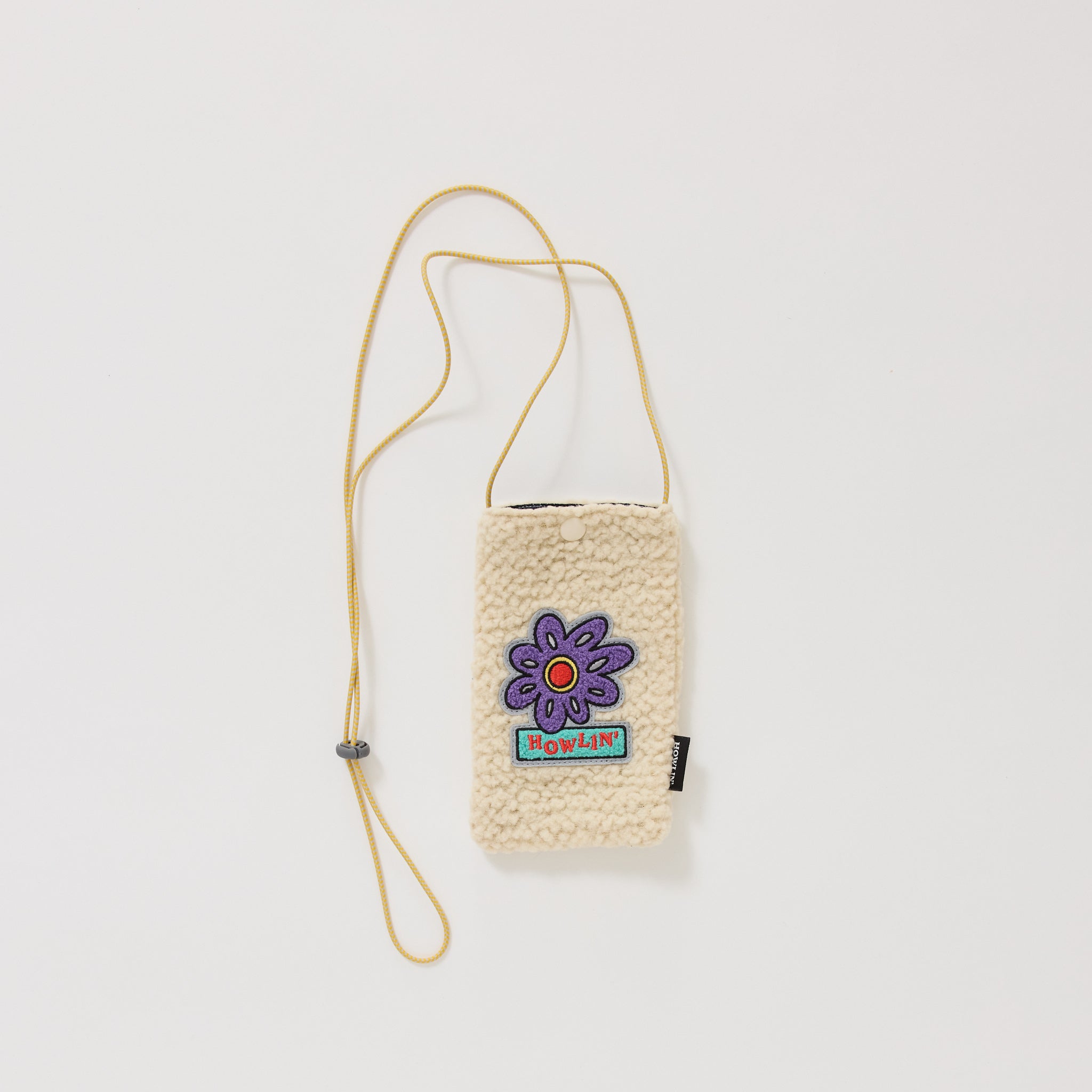Howlin | Howlin Flower Pouch Ecru | Maplestore