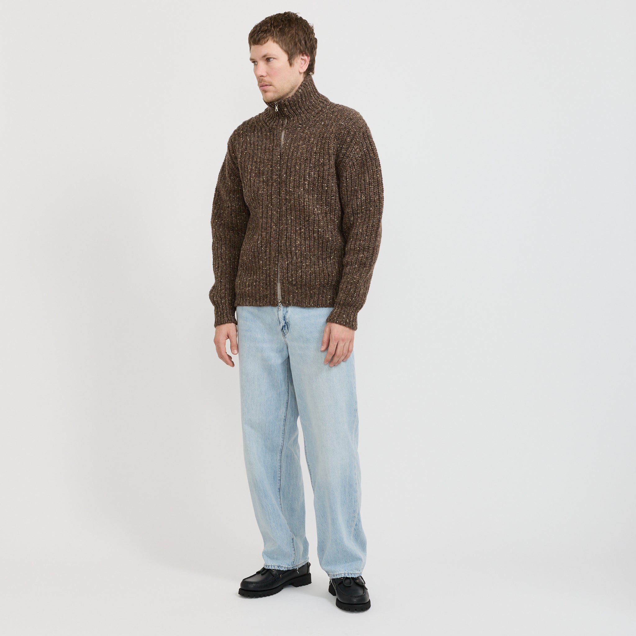 Howlin | Loose Ends Cardigan Brownie | Maplestore