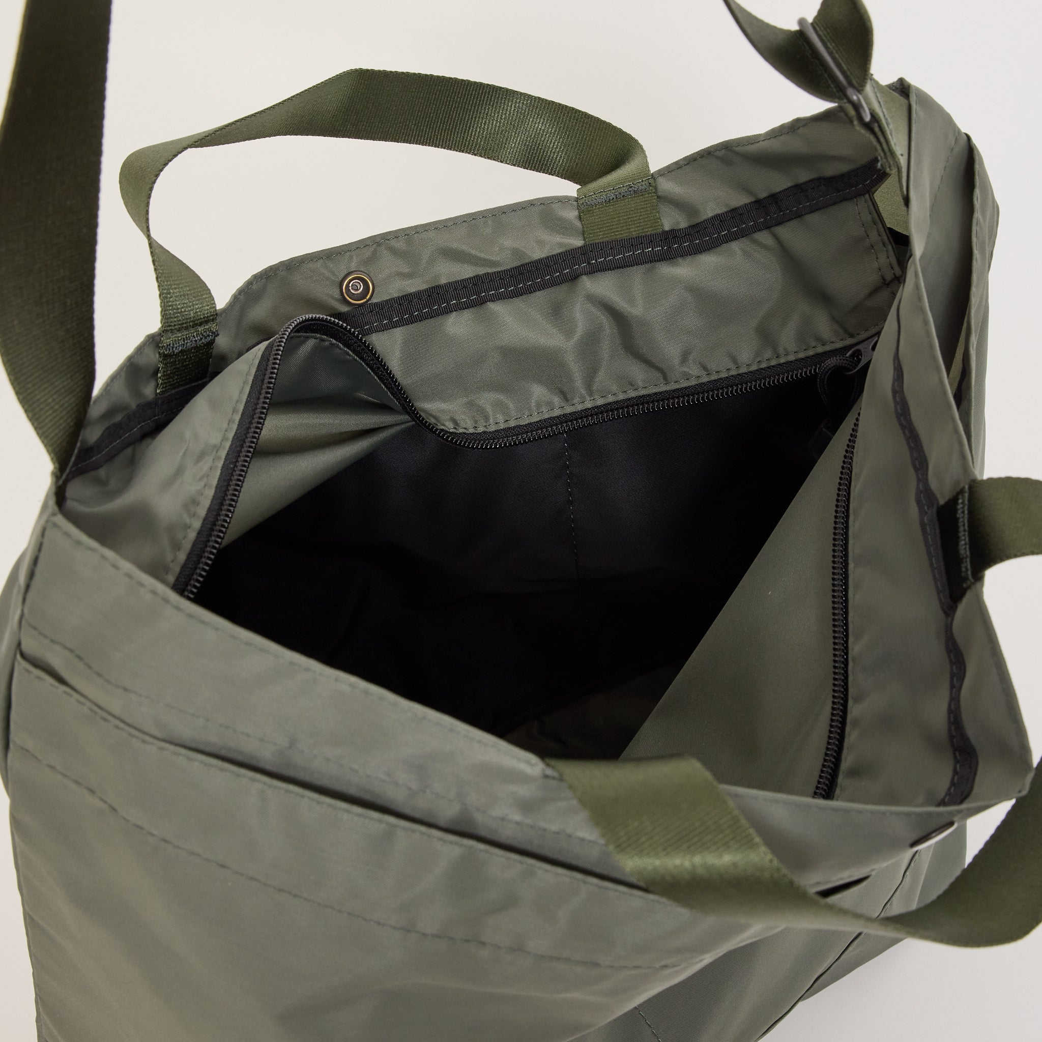 New York Tote Medium Khaki Green