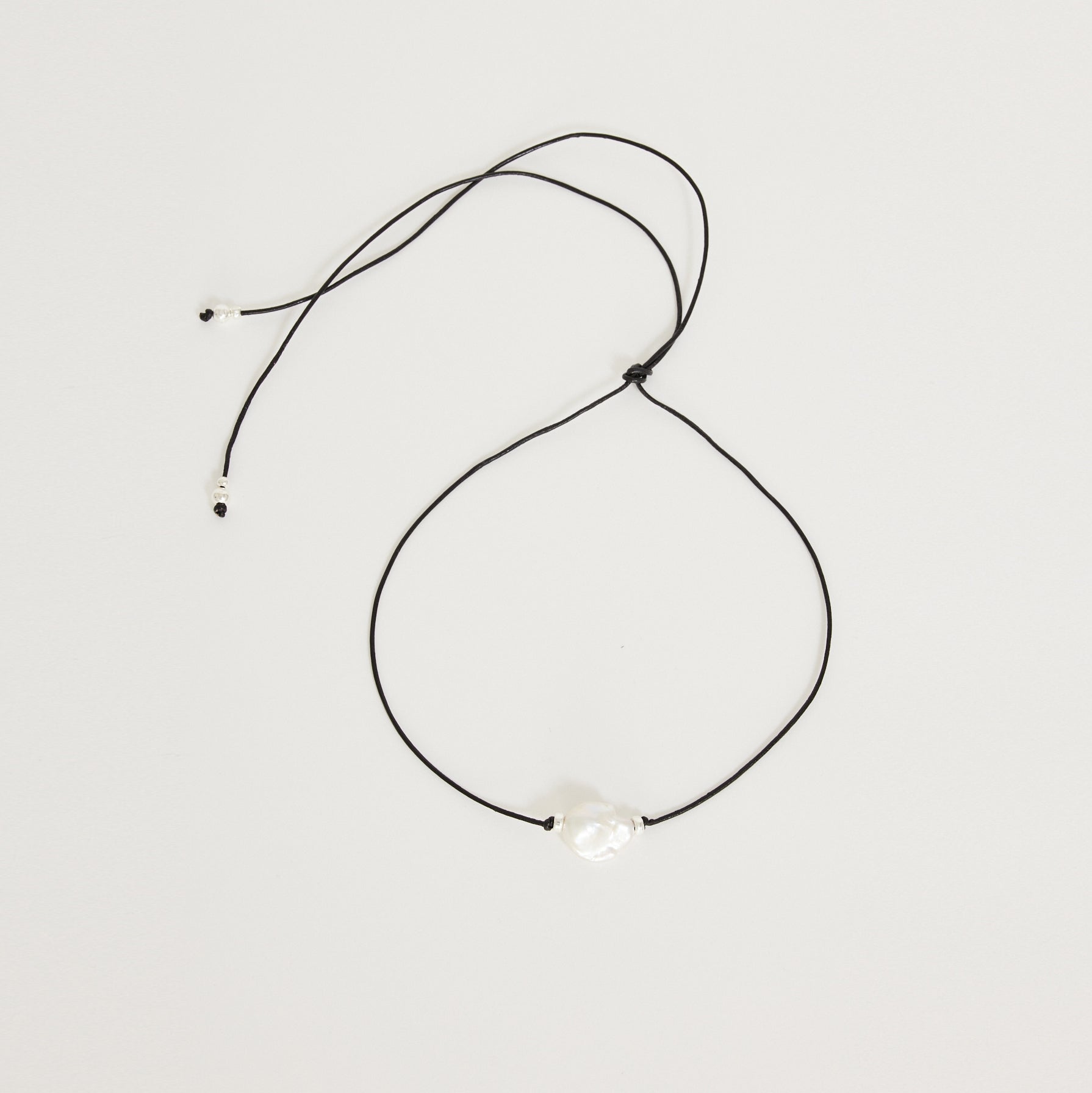 90's Baroque Choker Black
