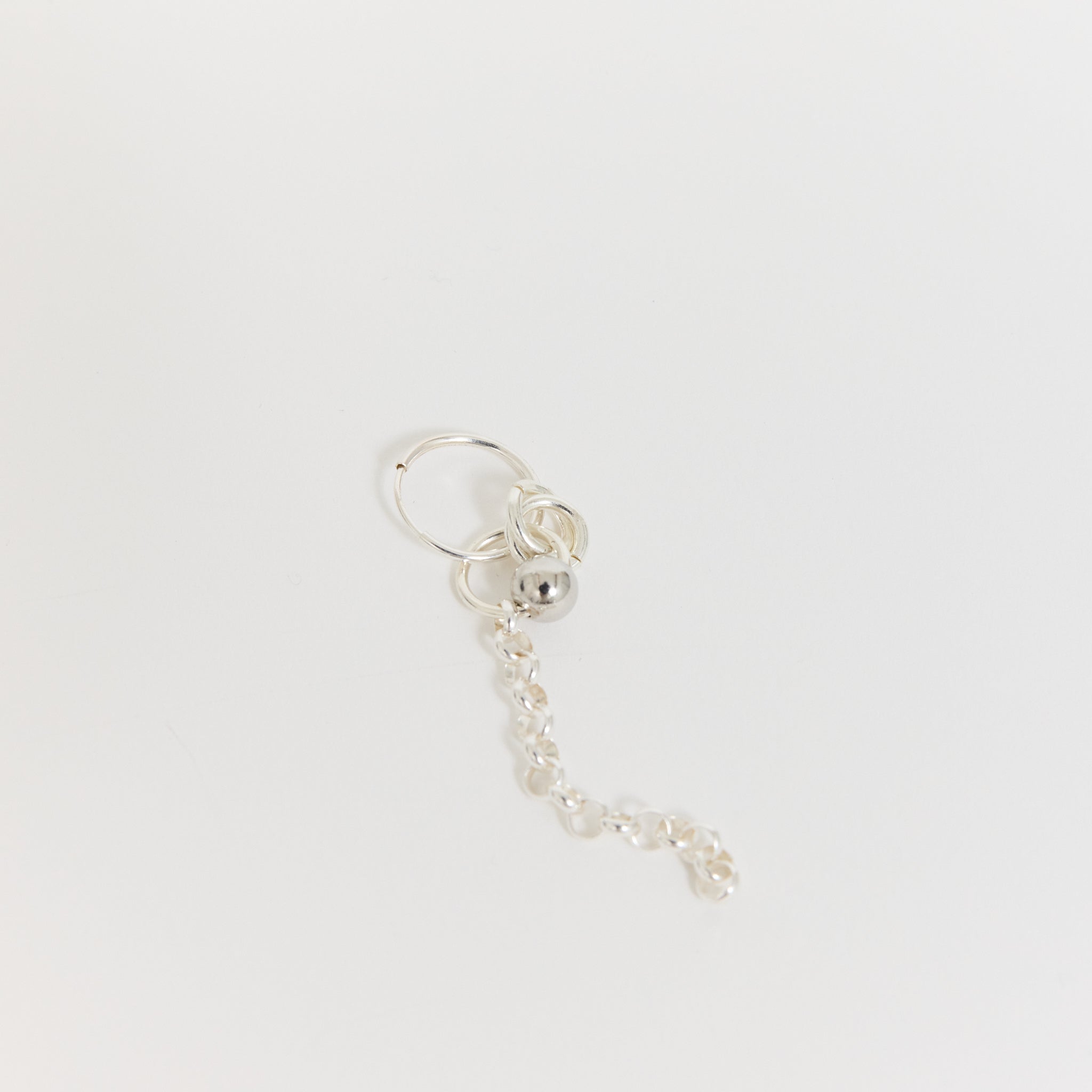 Joye | Single Jumble Earring Silver | Maplestore