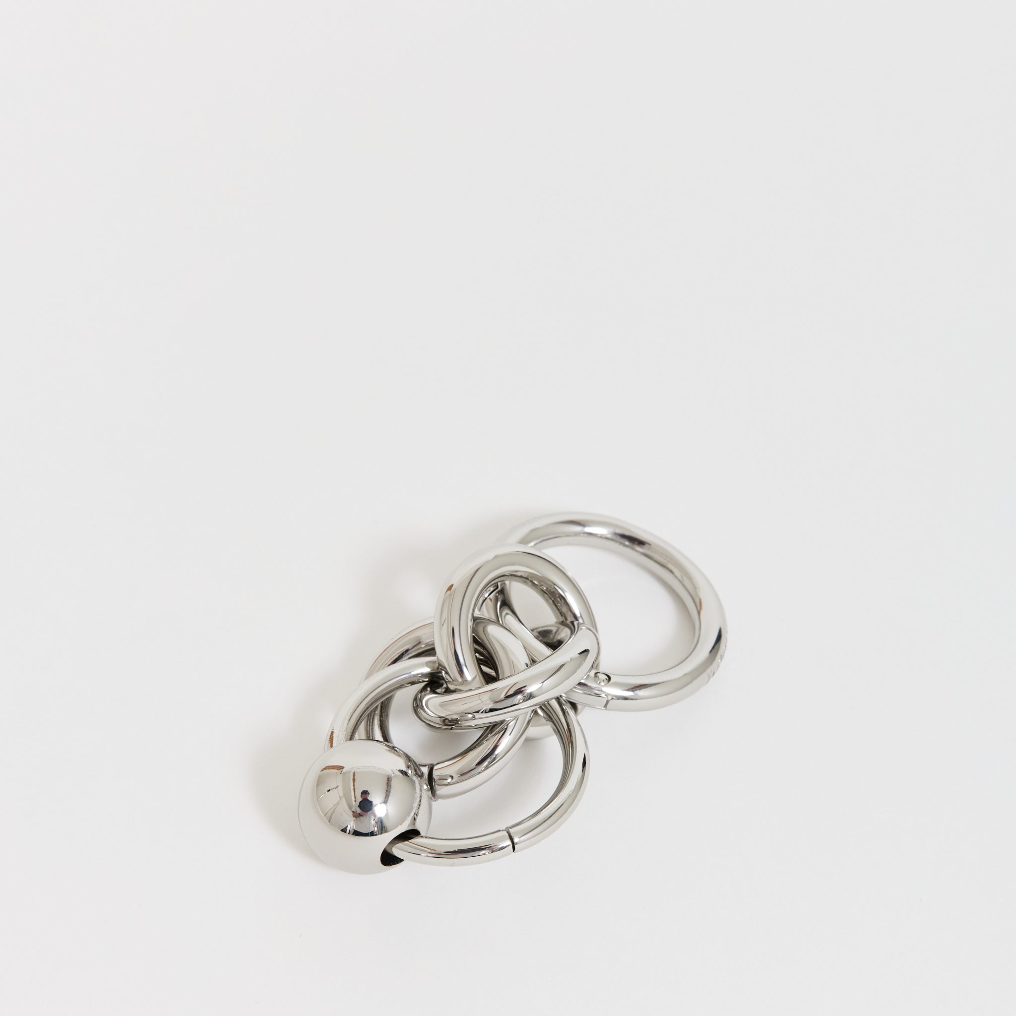 Lauryn Keychain Silver