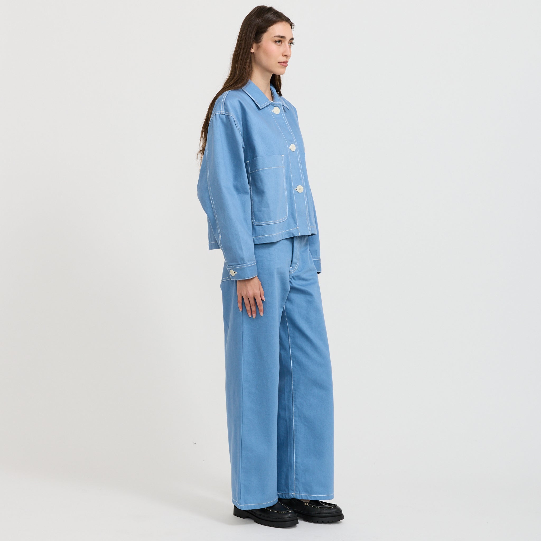 Ava Jacket Sky Denim