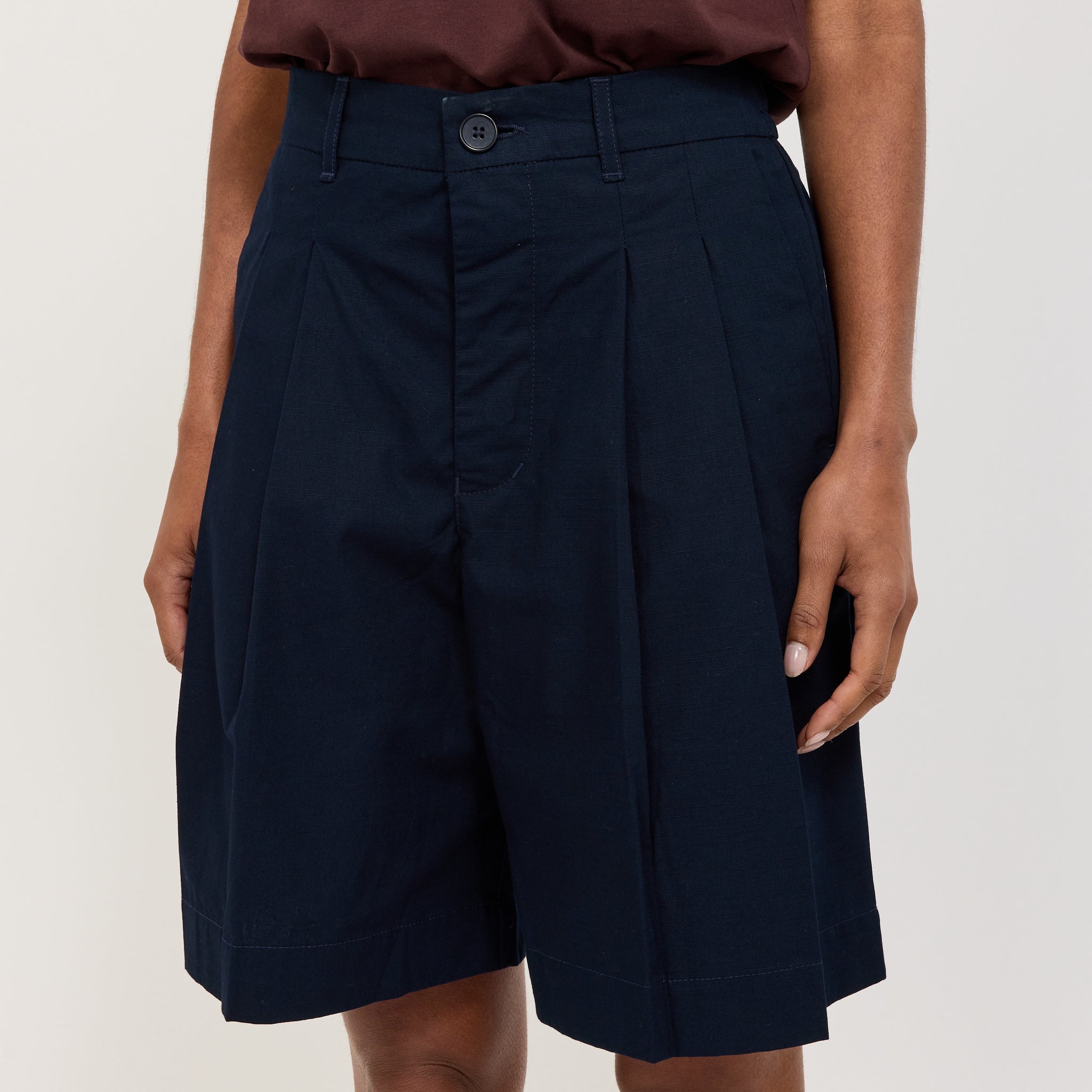 Kowtow | Carter Shorts Evening Navy | Maplestore