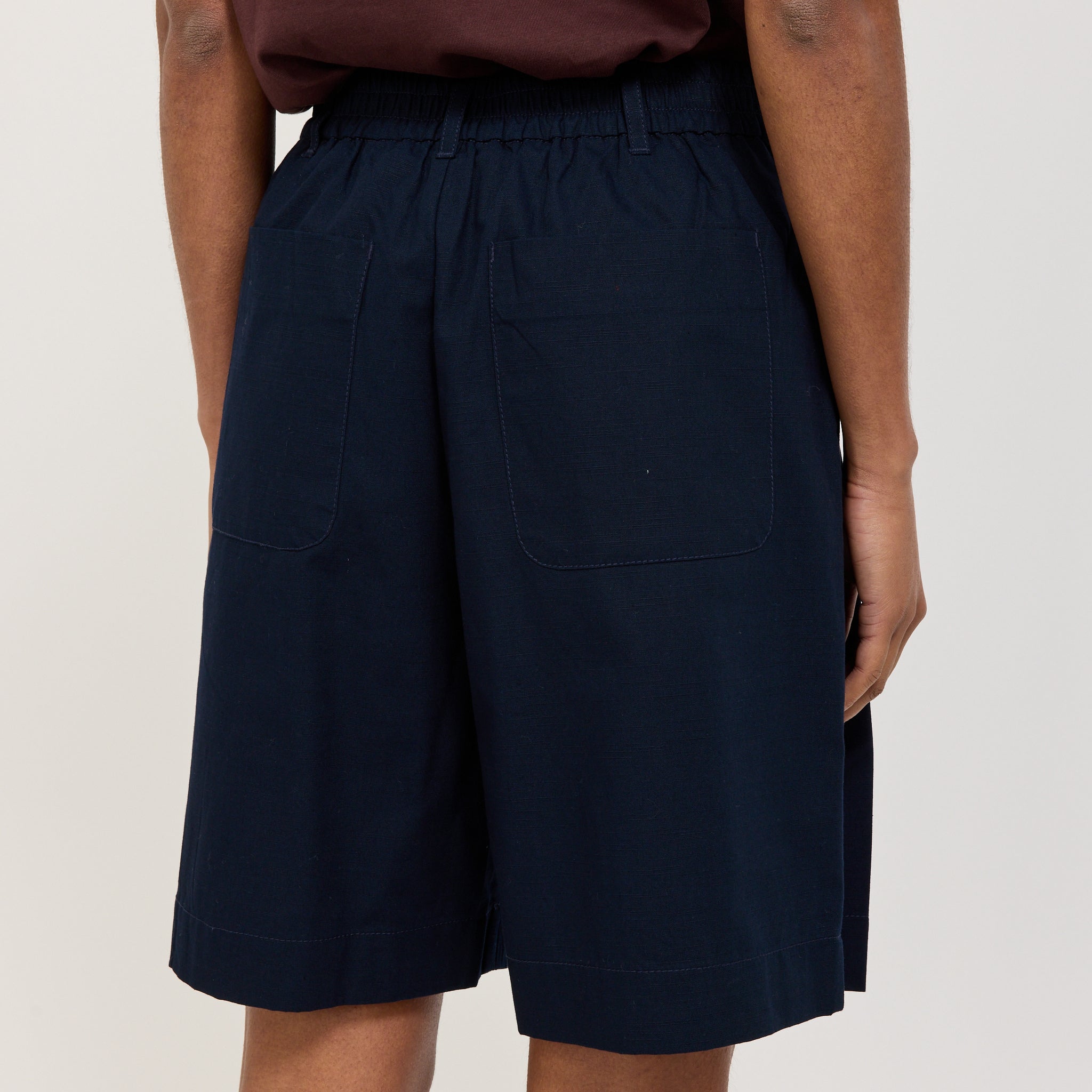 Kowtow | Carter Shorts Evening Navy | Maplestore