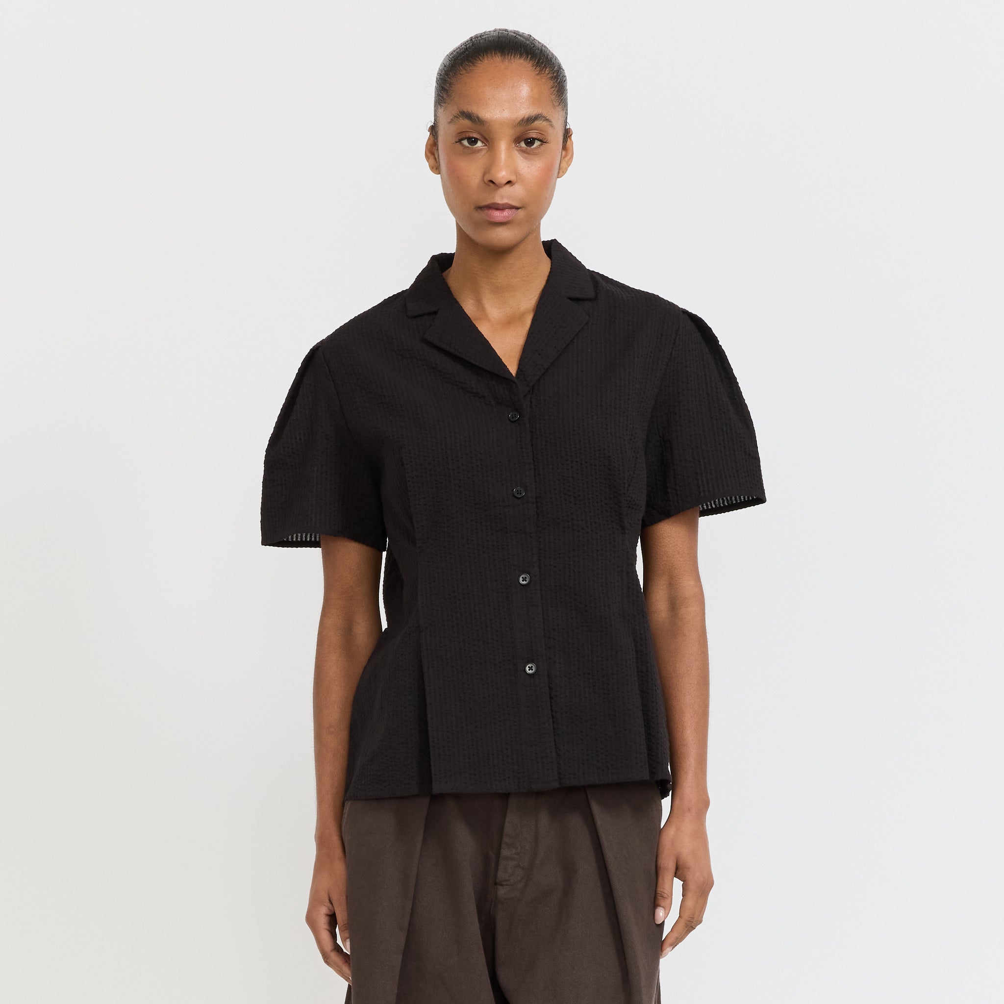 Kowtow | Essence Blouse Black | Maplestore