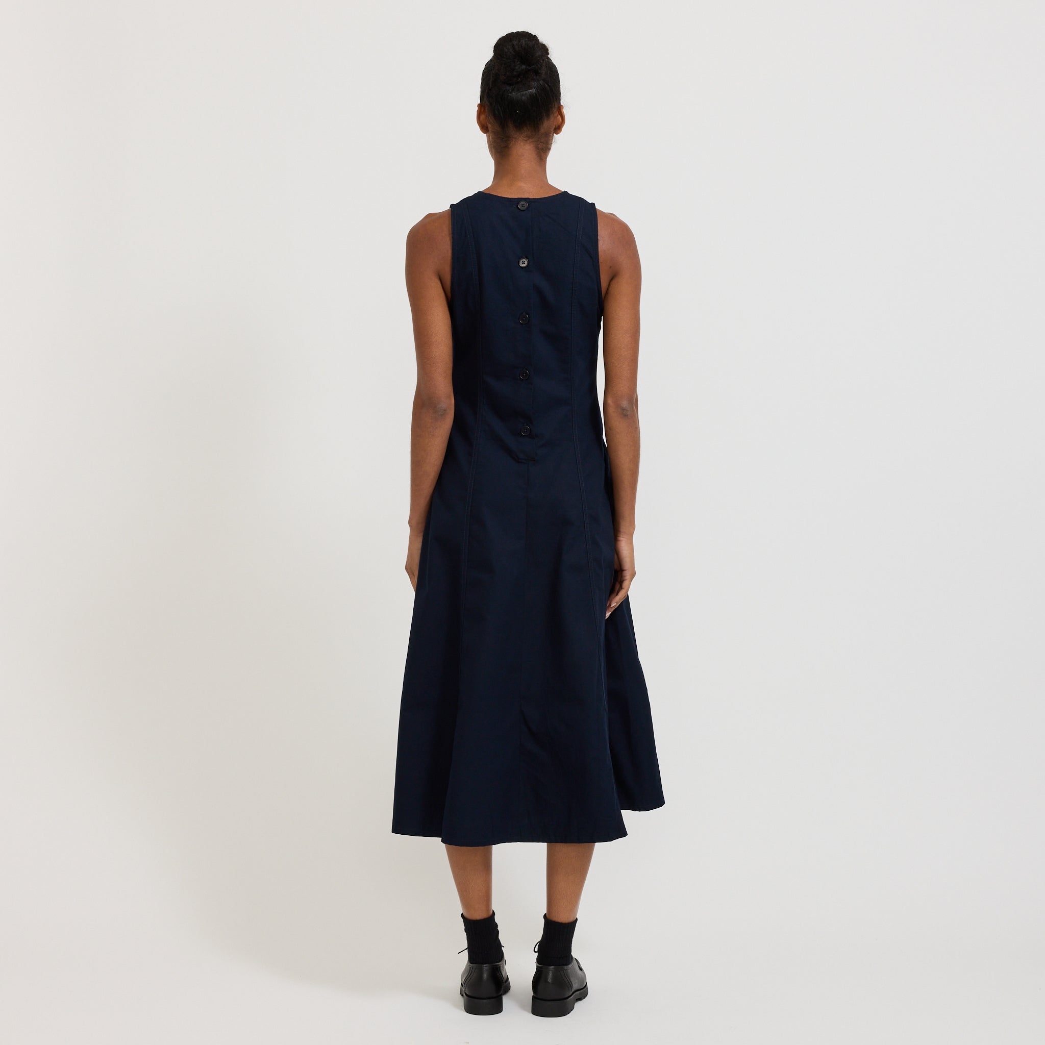 Kowtow | Framework Dress Evening Navy | Maplestore
