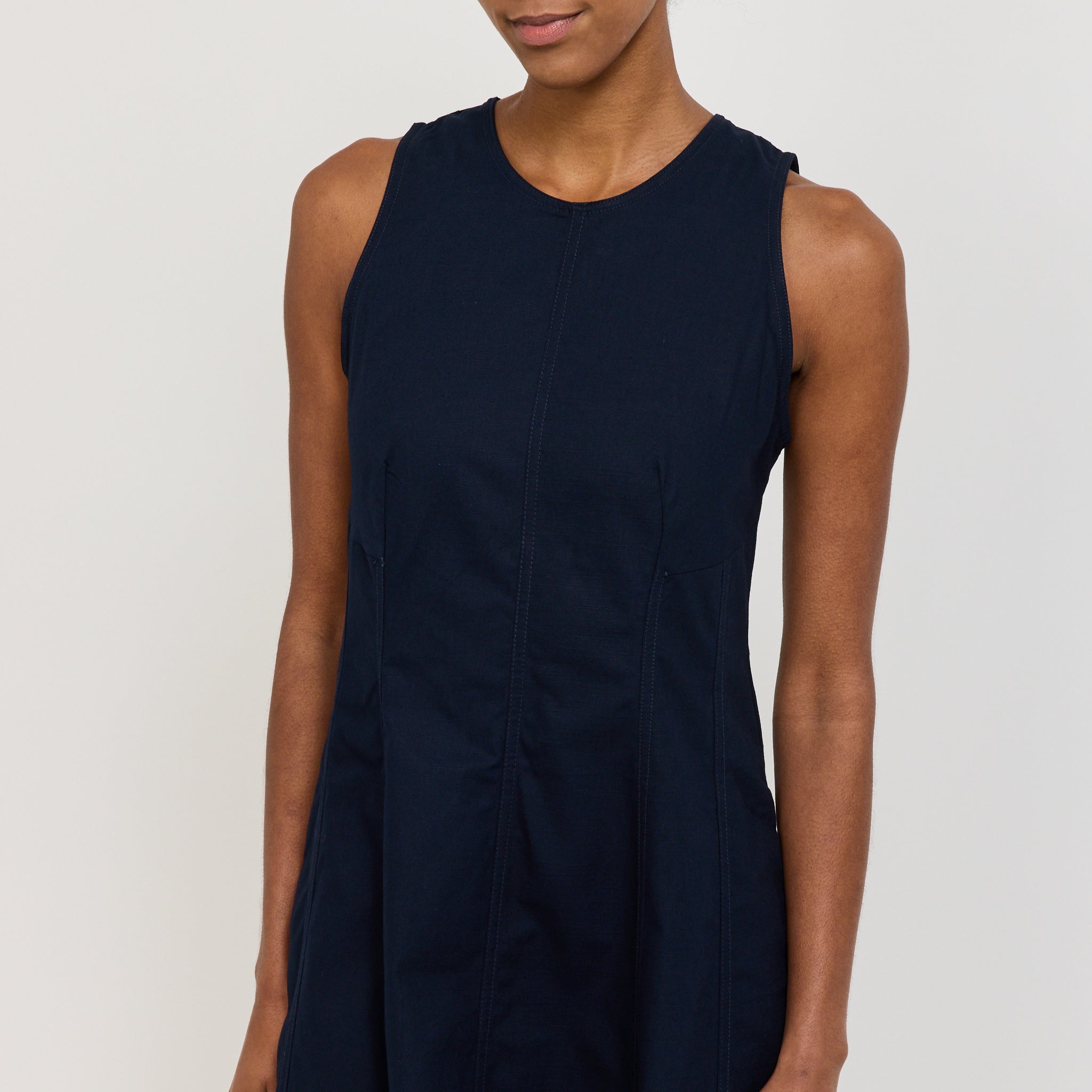 Kowtow | Framework Dress Evening Navy | Maplestore