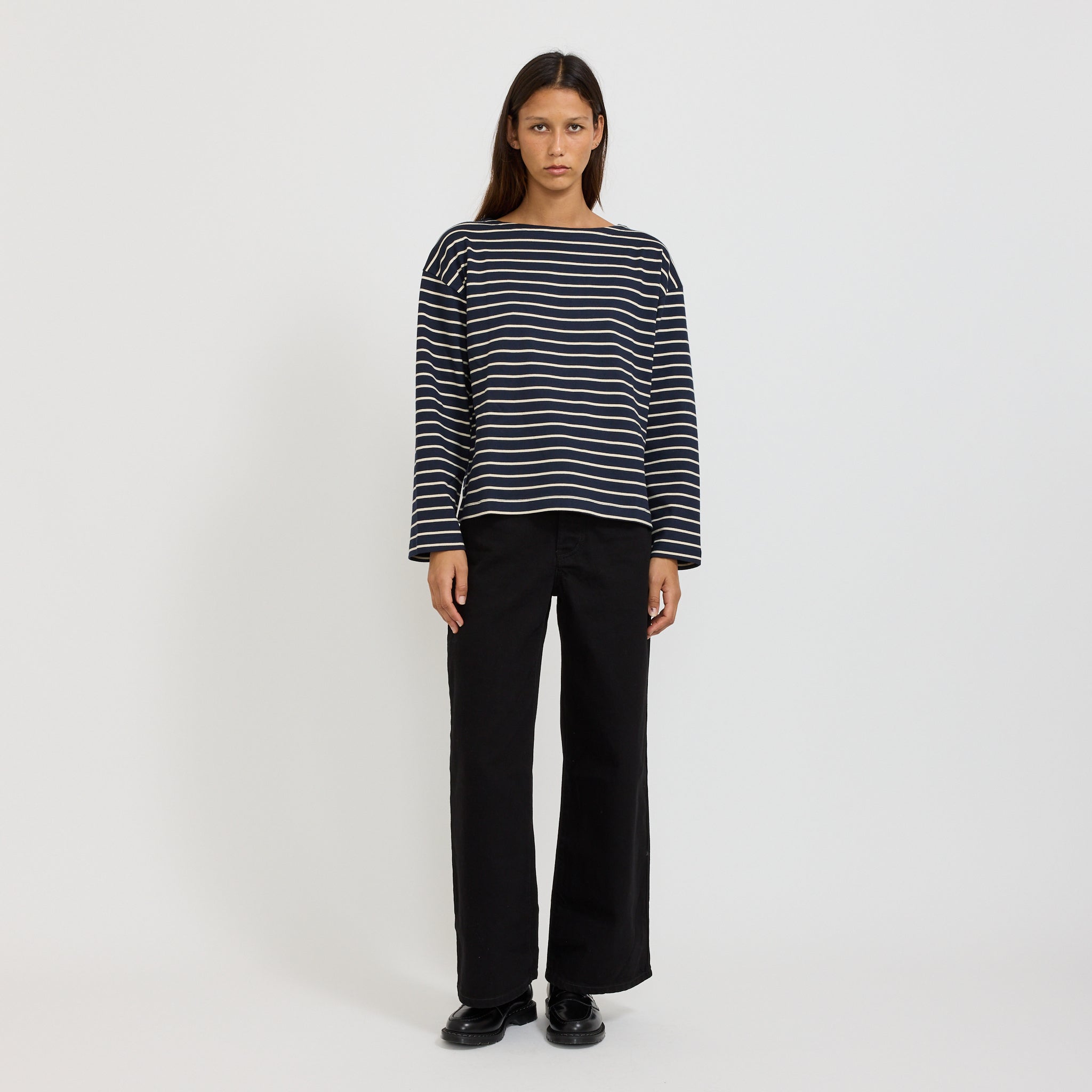 Leo Top Sailor Stripe