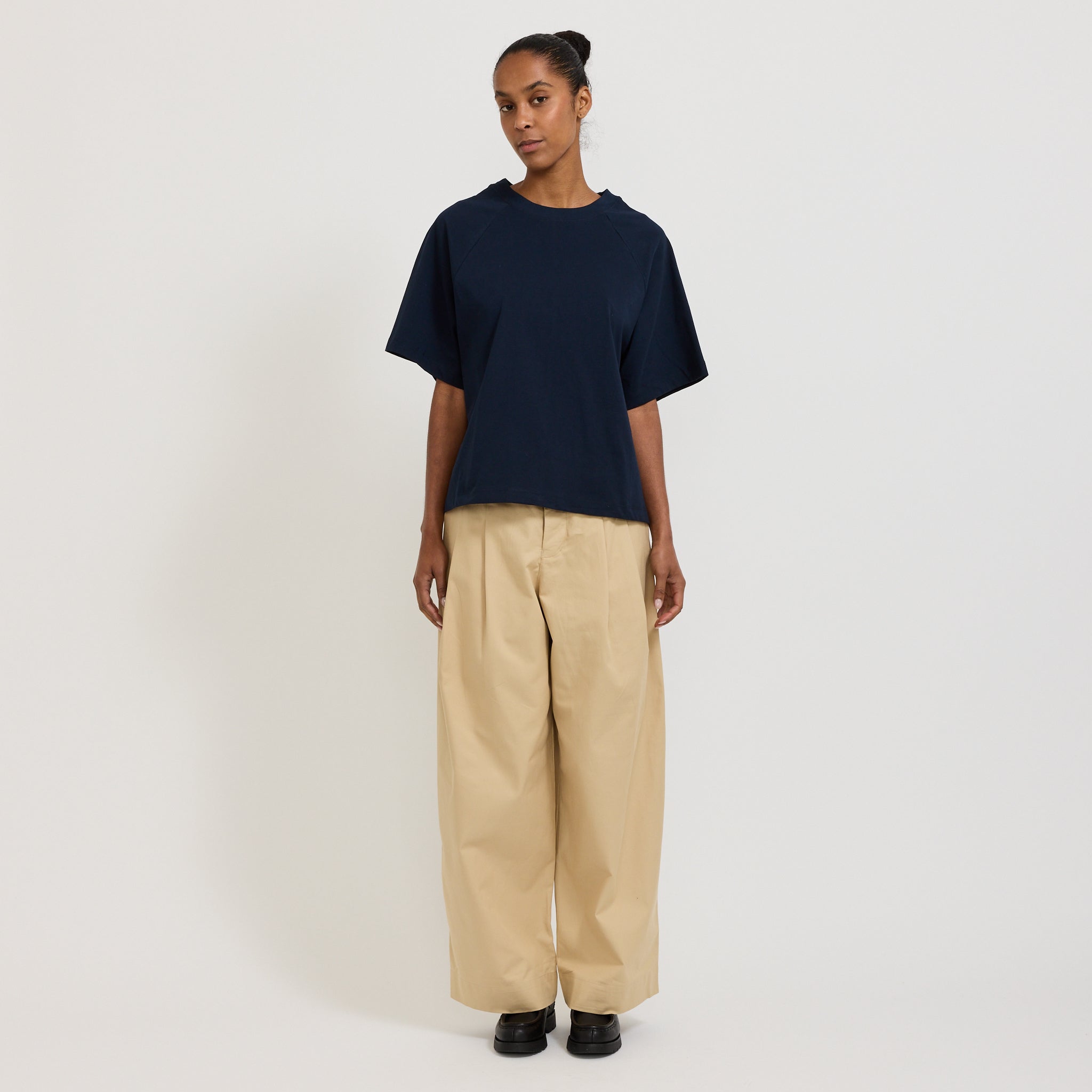 Kowtow | Raglan Tee Navy | Maplestore