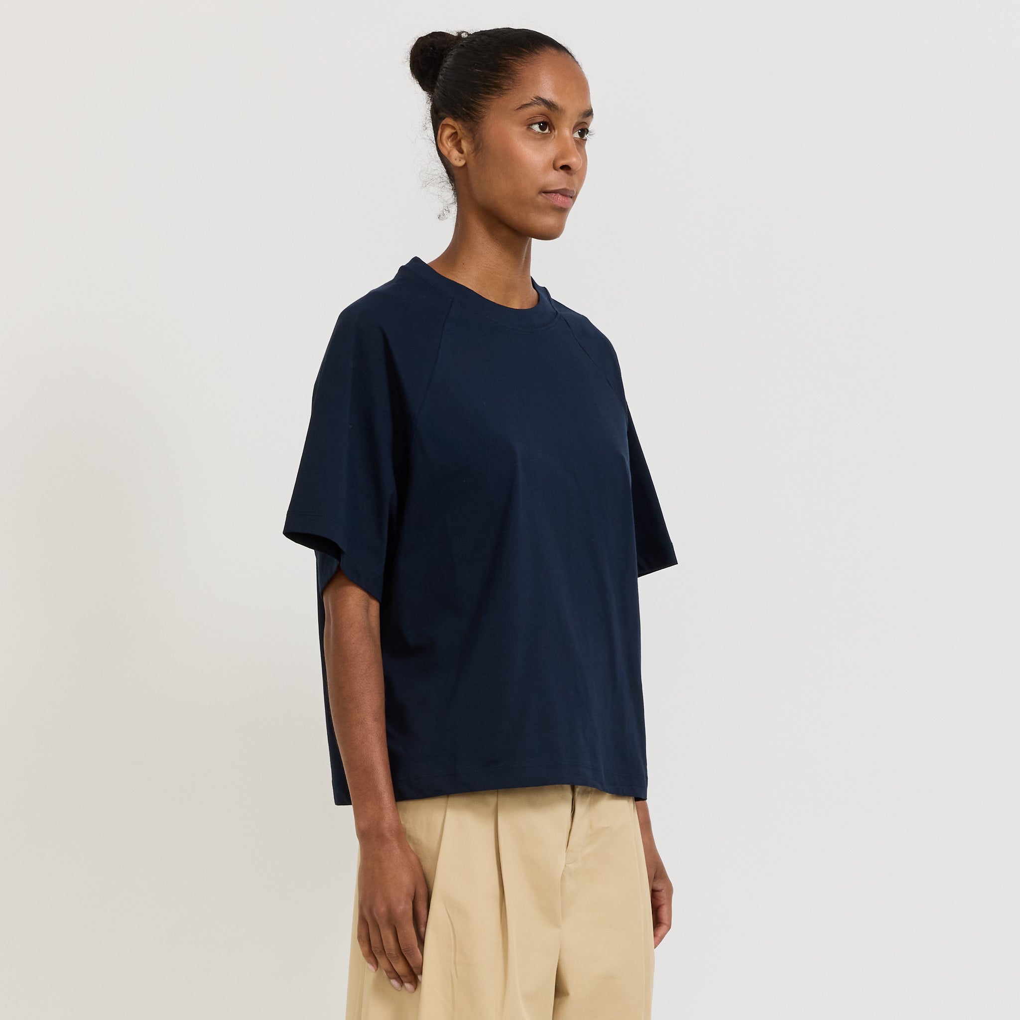 Kowtow | Raglan Tee Navy | Maplestore