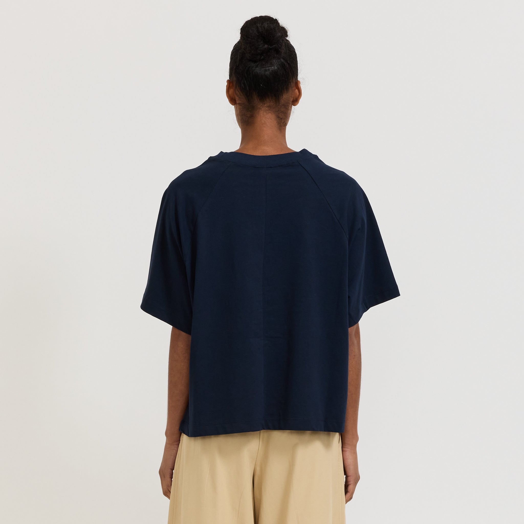 Kowtow | Raglan Tee Navy | Maplestore