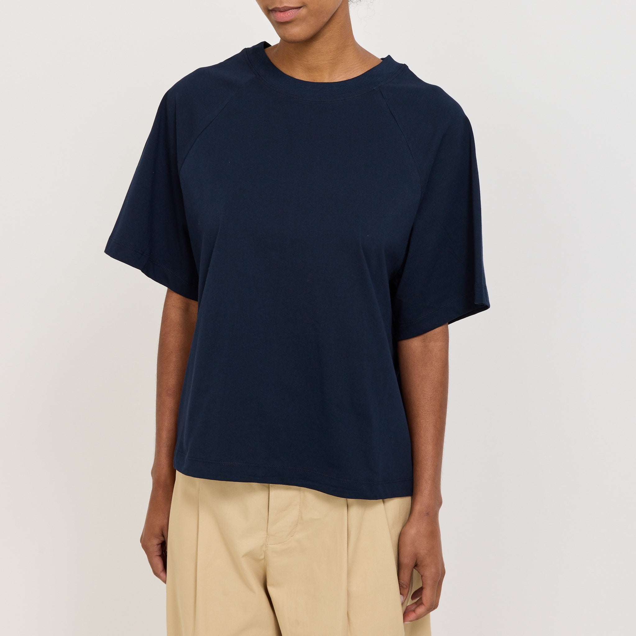 Kowtow | Raglan Tee Navy | Maplestore