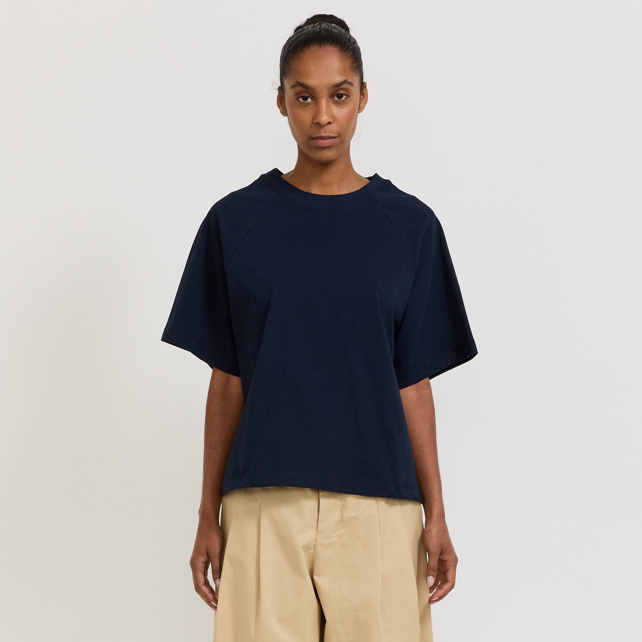 Kowtow | Raglan Tee Navy | Maplestore