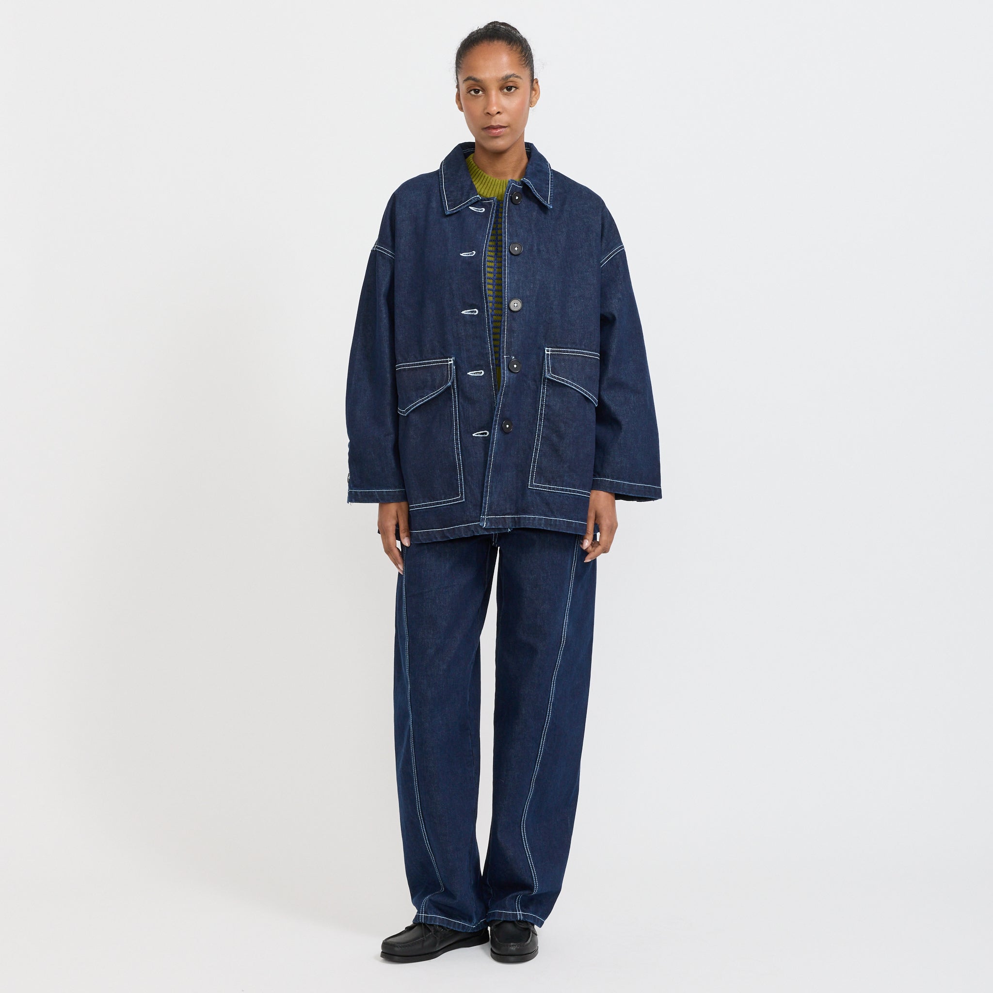 Portrait Jacket Indigo Denim
