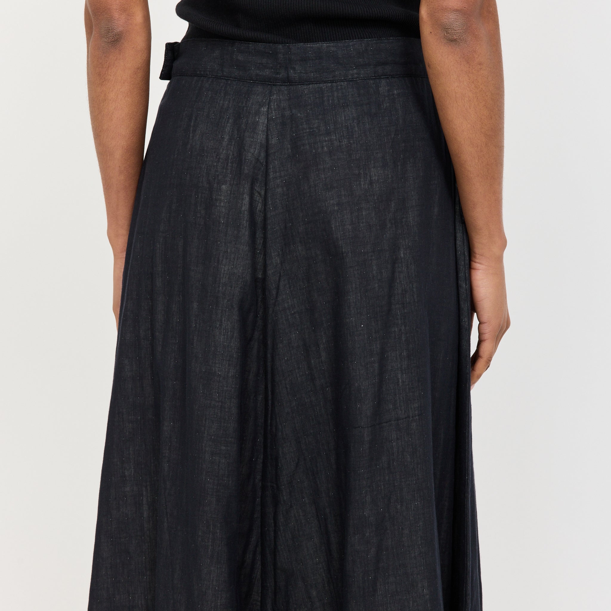 Rotation Skirt Black Ecru