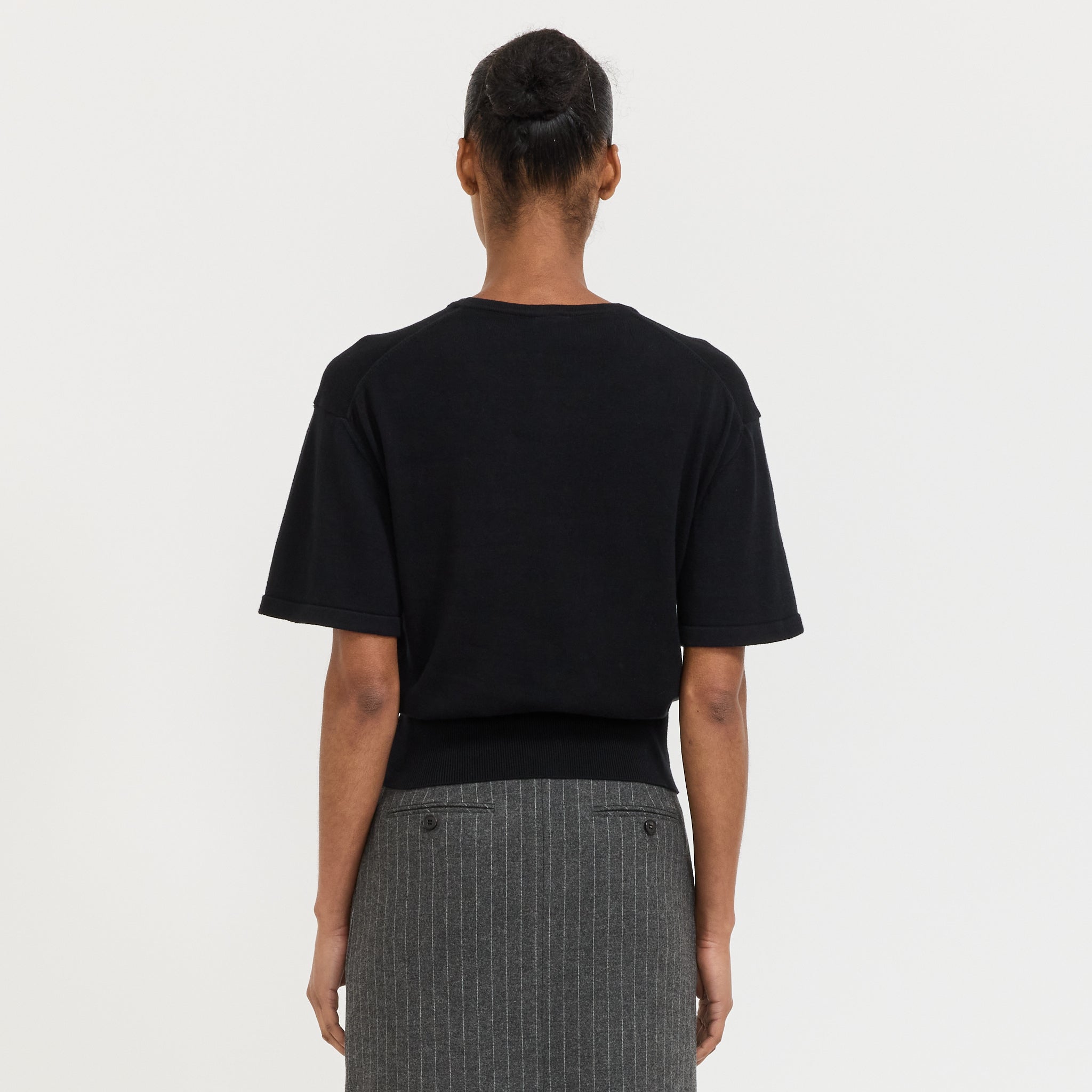 Silhouette Top Black