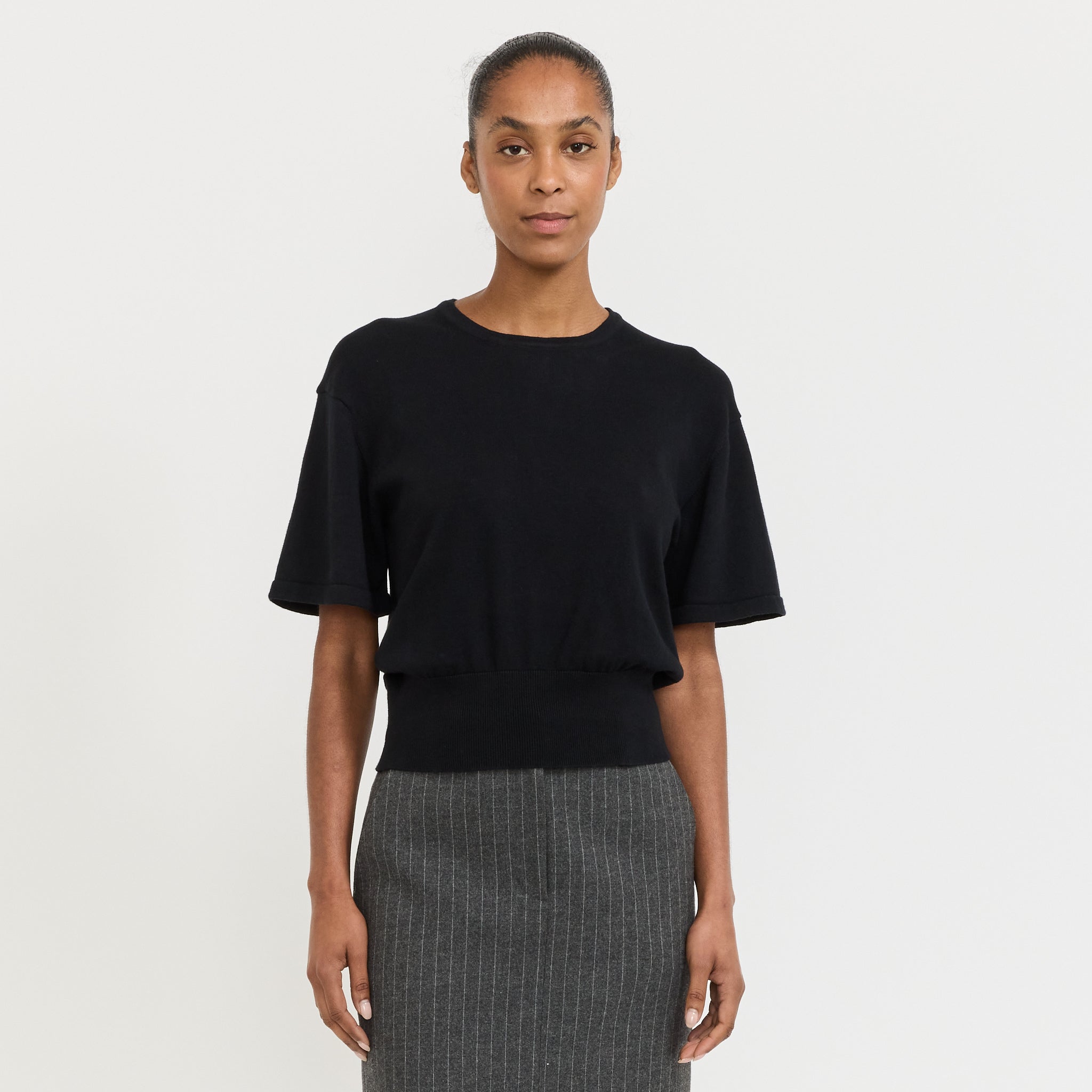Silhouette Top Black
