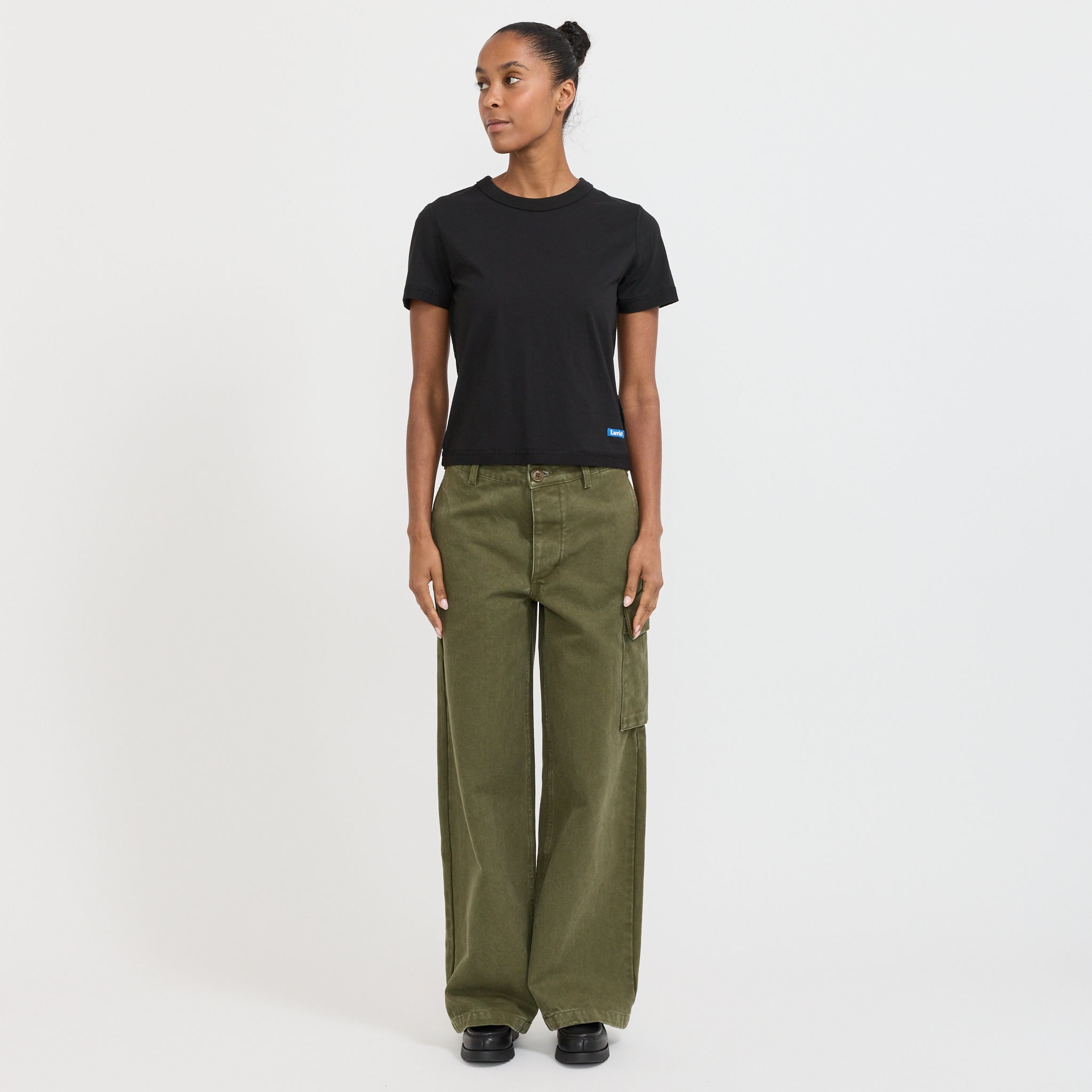 Larriet | Womens Blind Tee Black | Maplestore