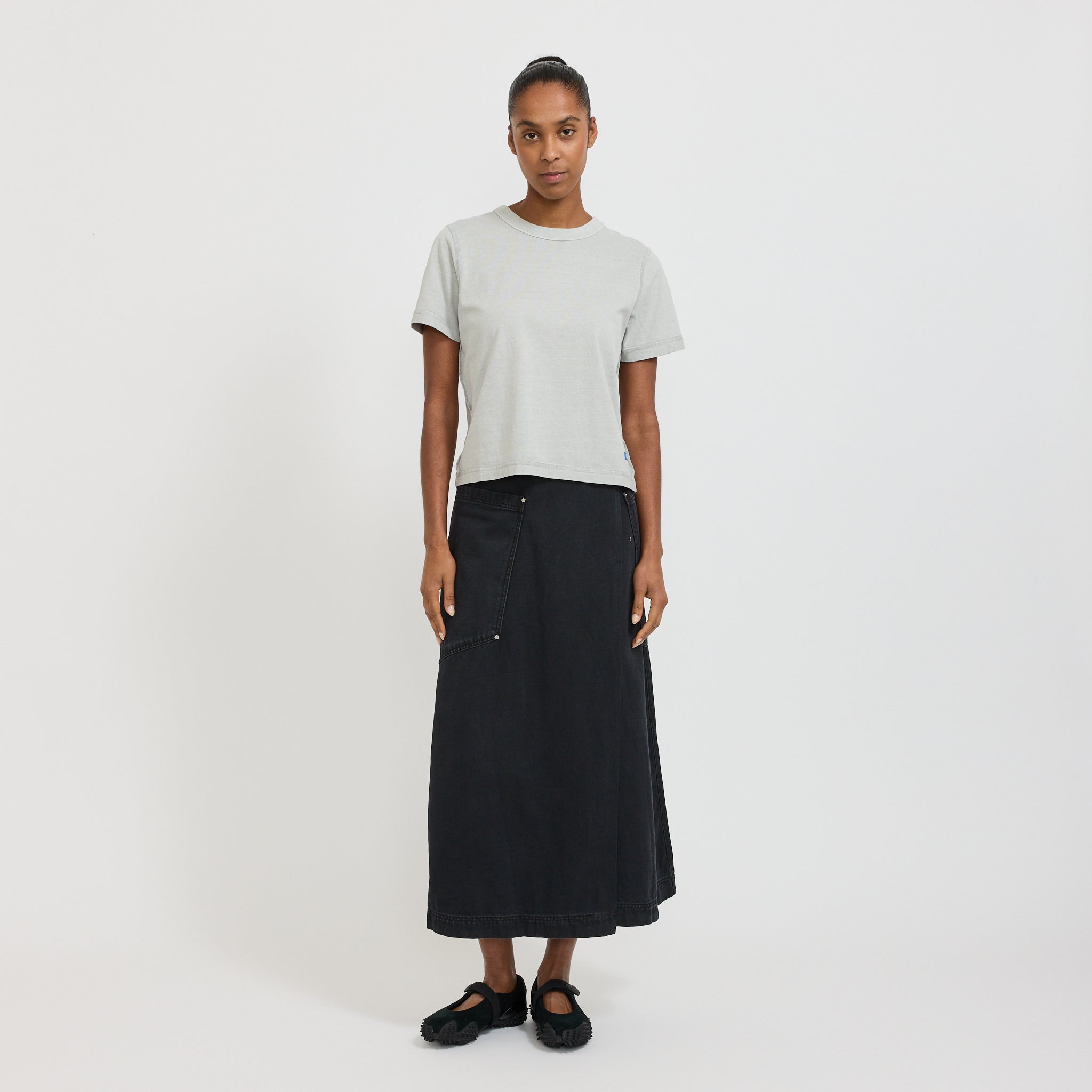 Womens Blind Tee Grey