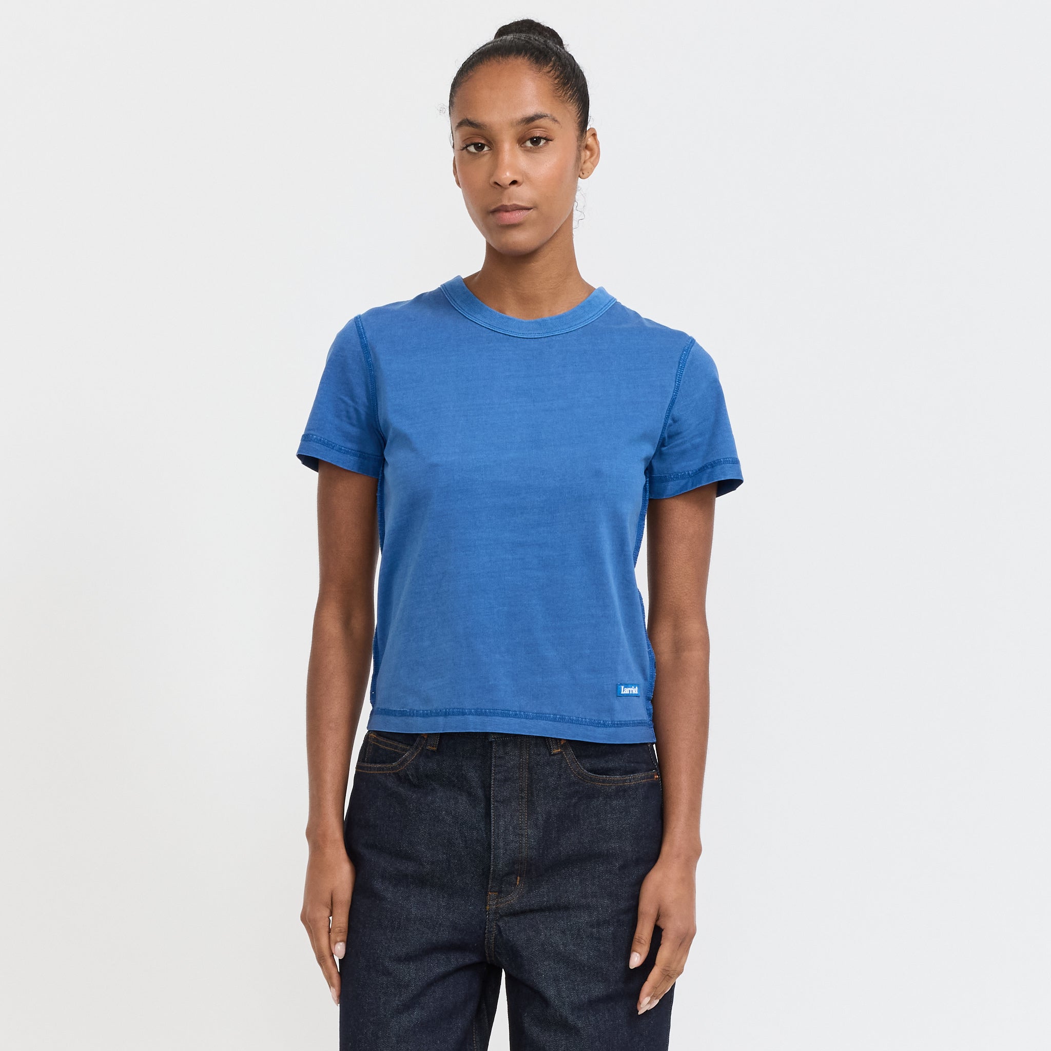 Womens Blind Tee Larriet Blue