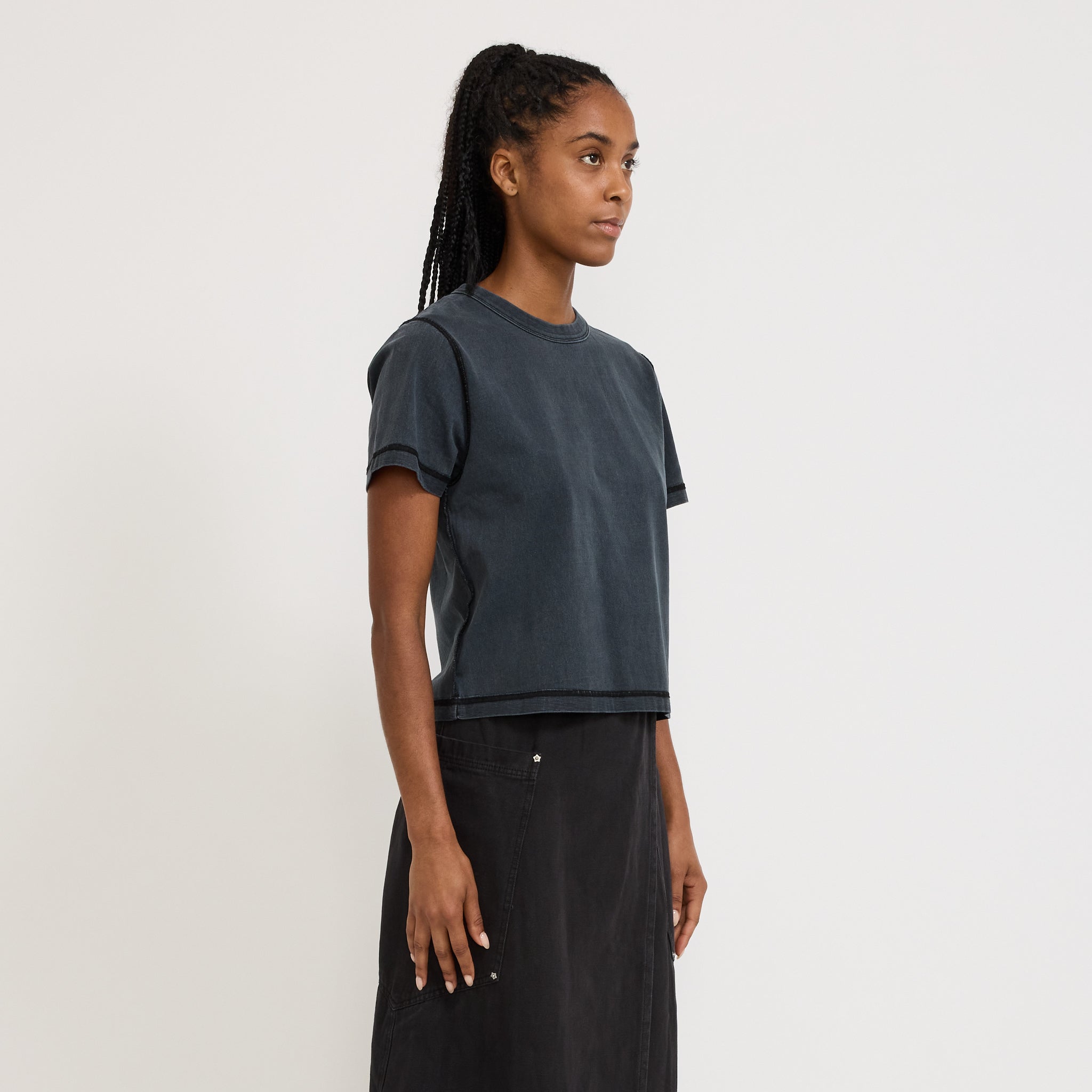 Womens Blind Tee Used Black