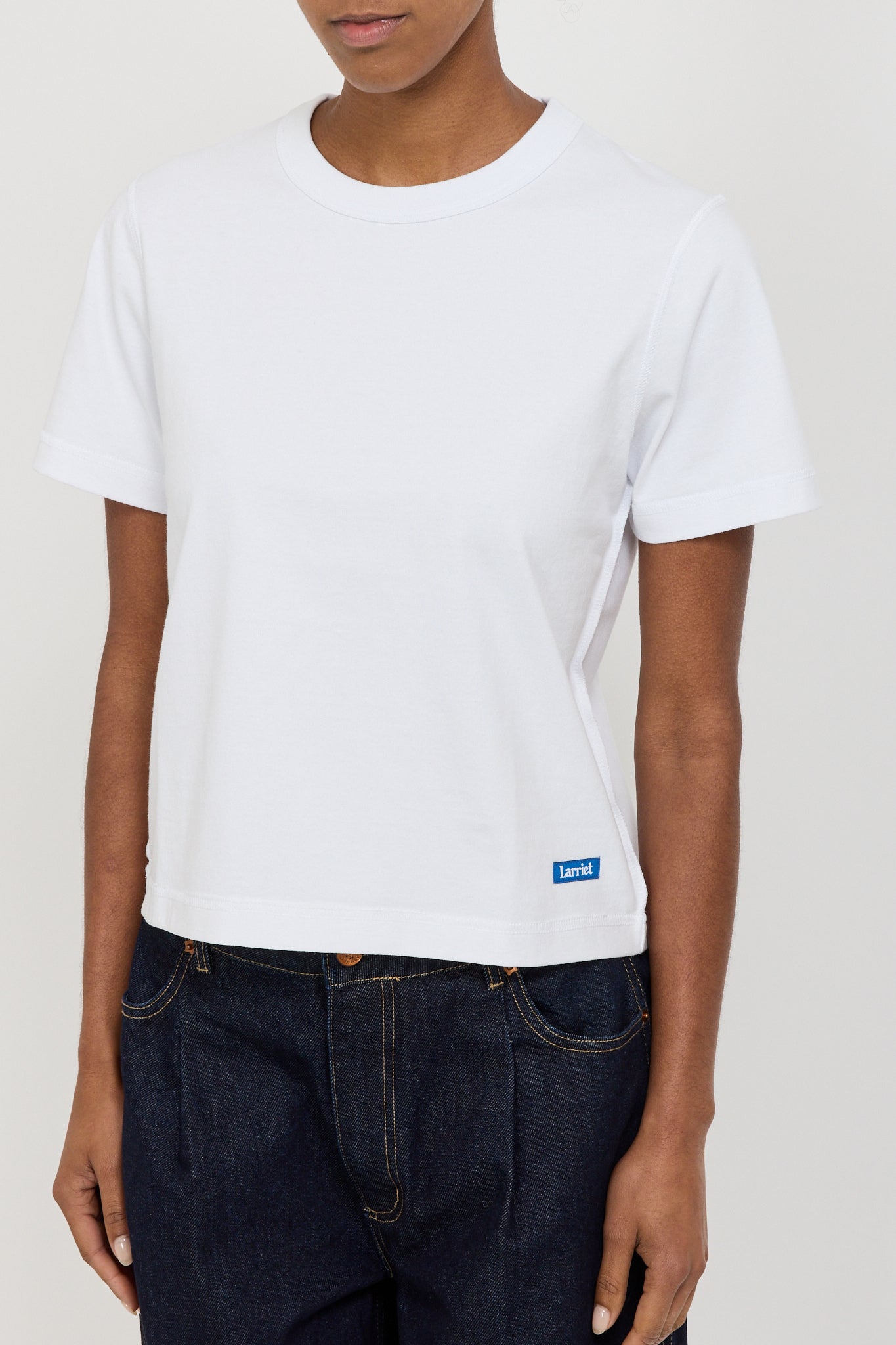 Larriet | Womens Blind Tee White | Maplestore