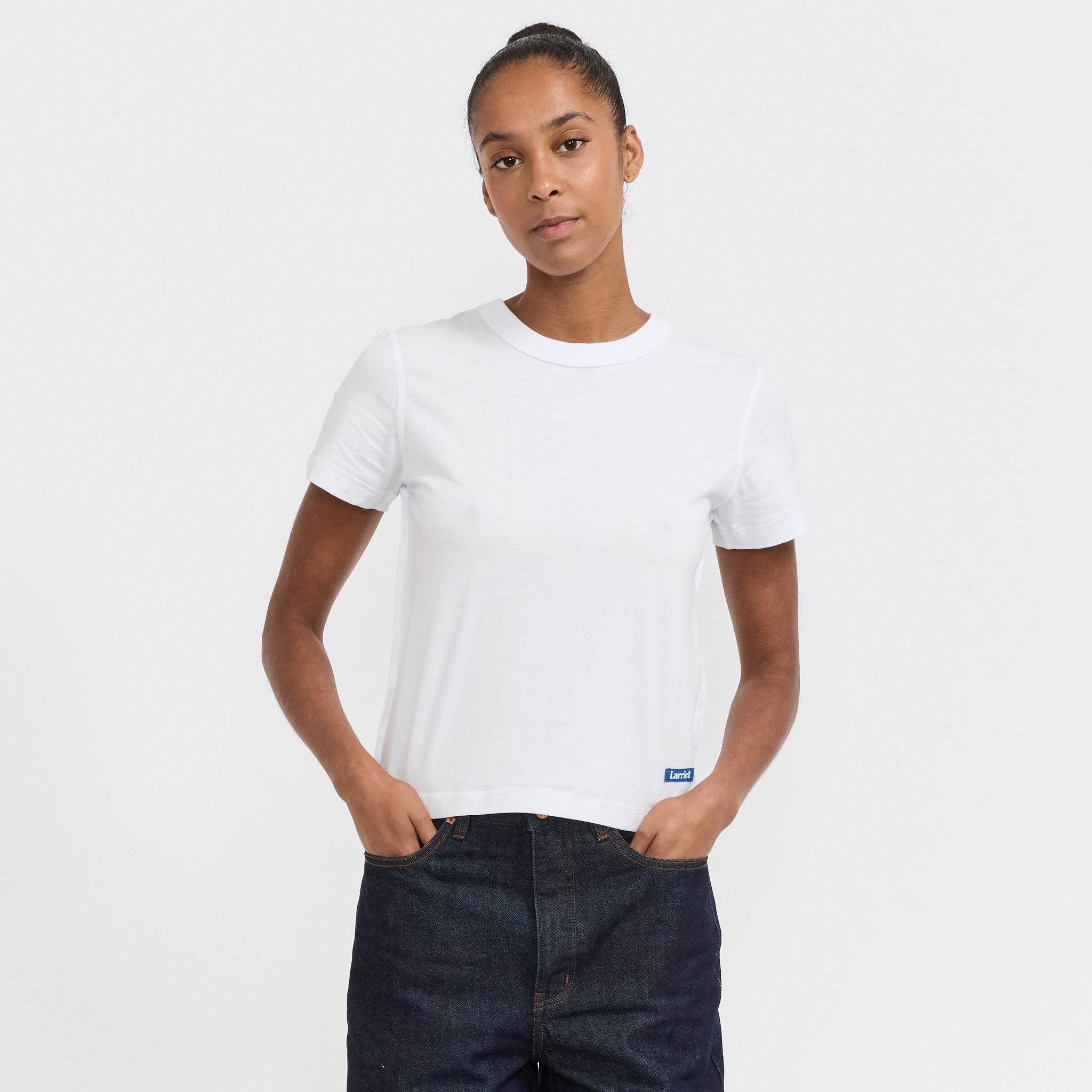 Womens Blind Tee White