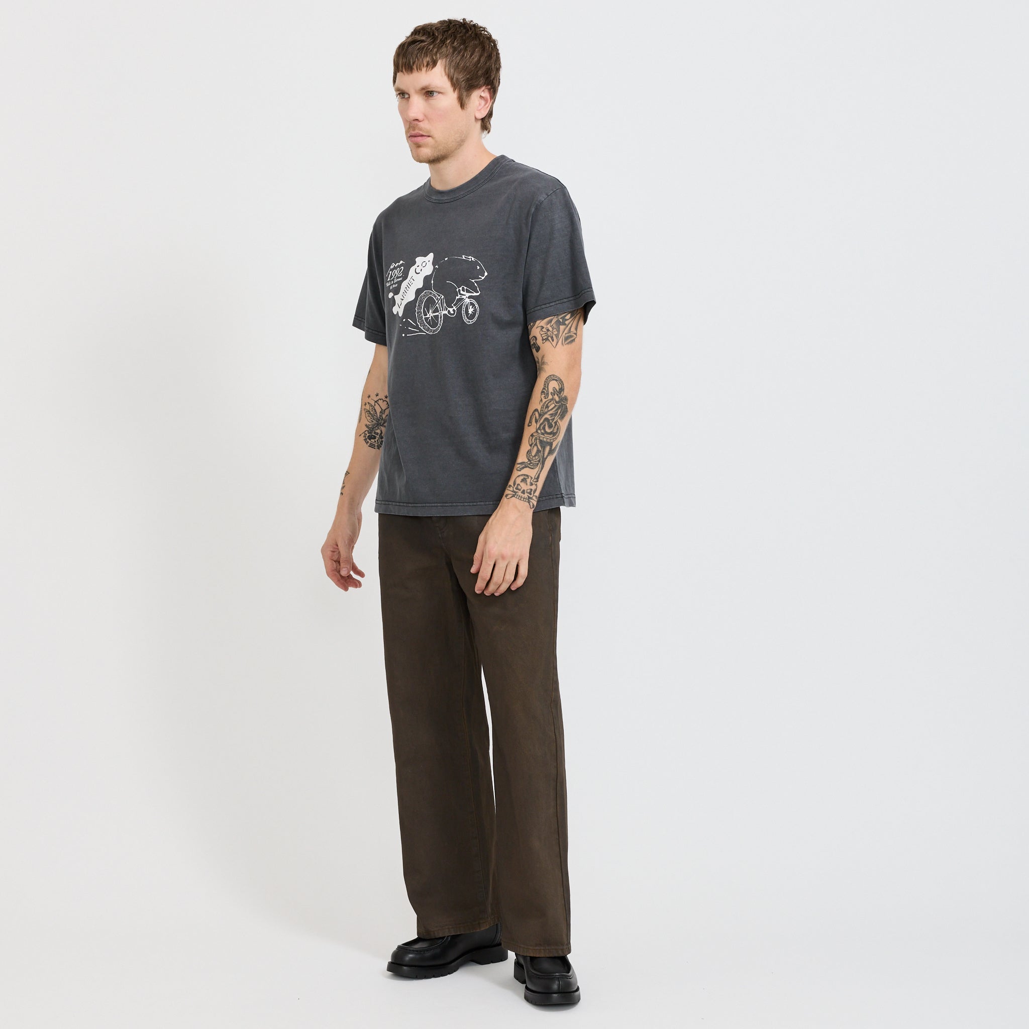 Burrows T-Shirt Used Black
