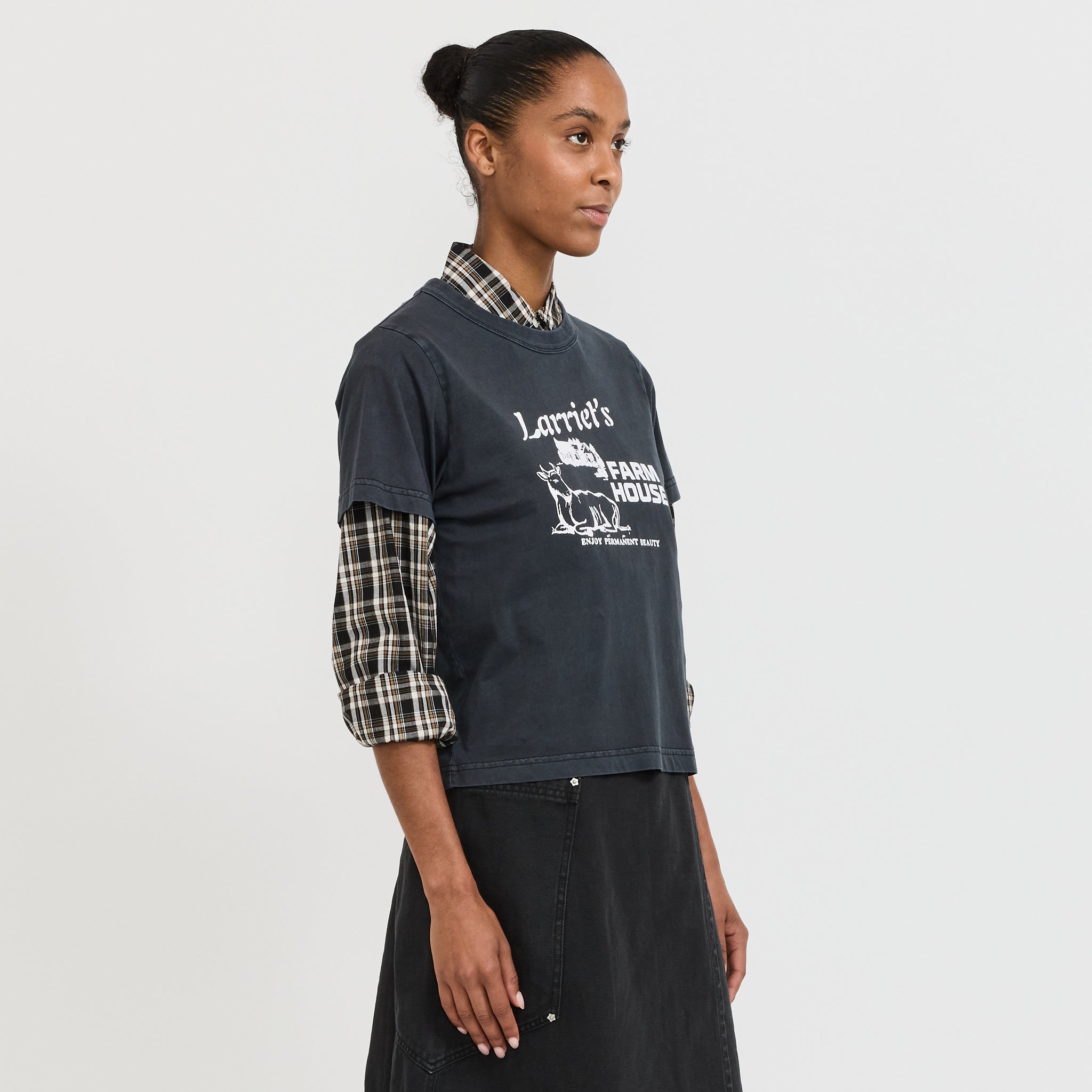 Farmhouse Tee Used Black