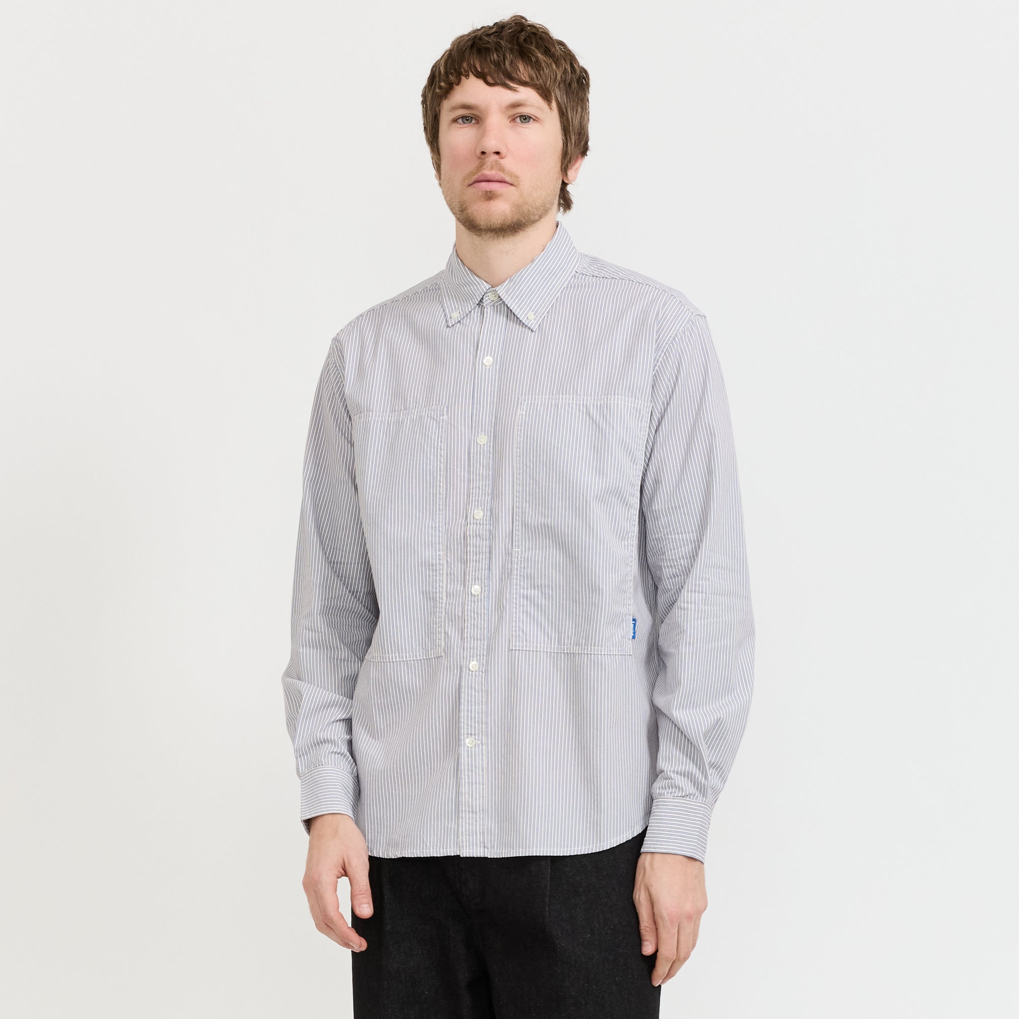 Grant Shirt Sky Stripe