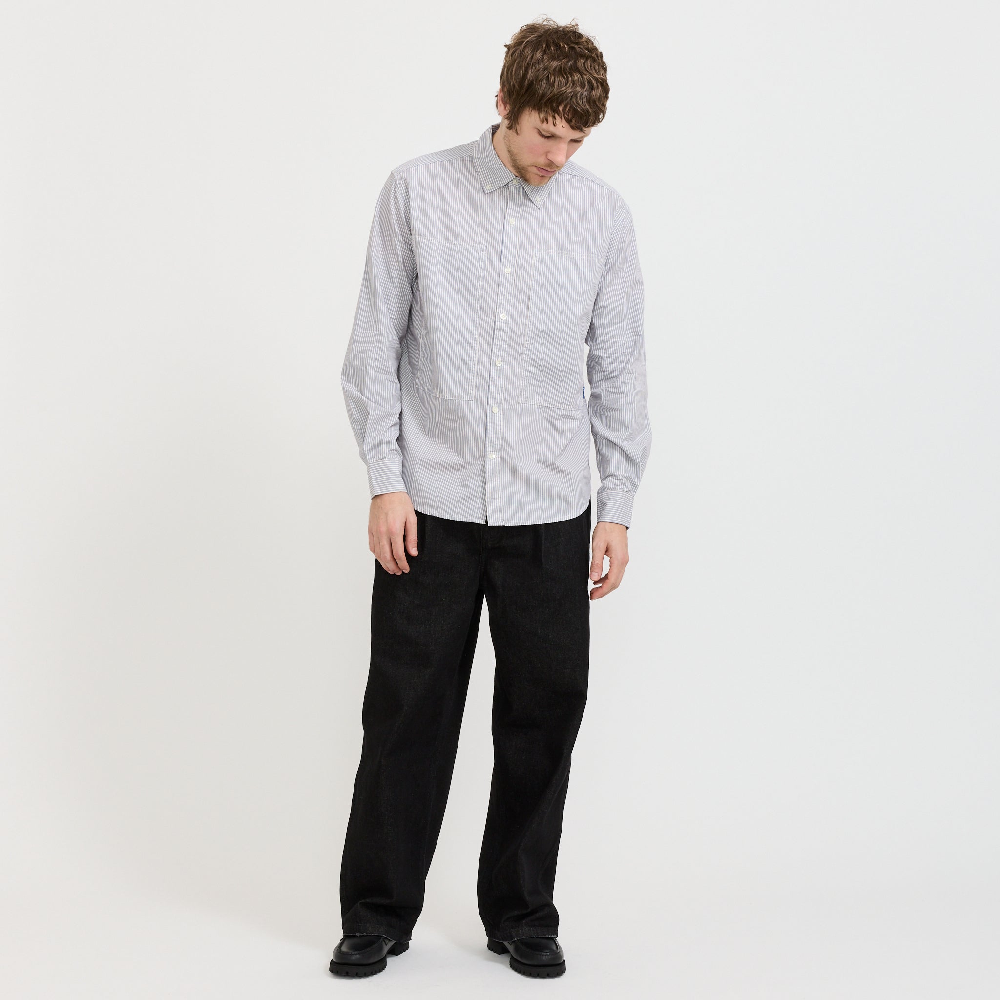 Grant Shirt Sky Stripe