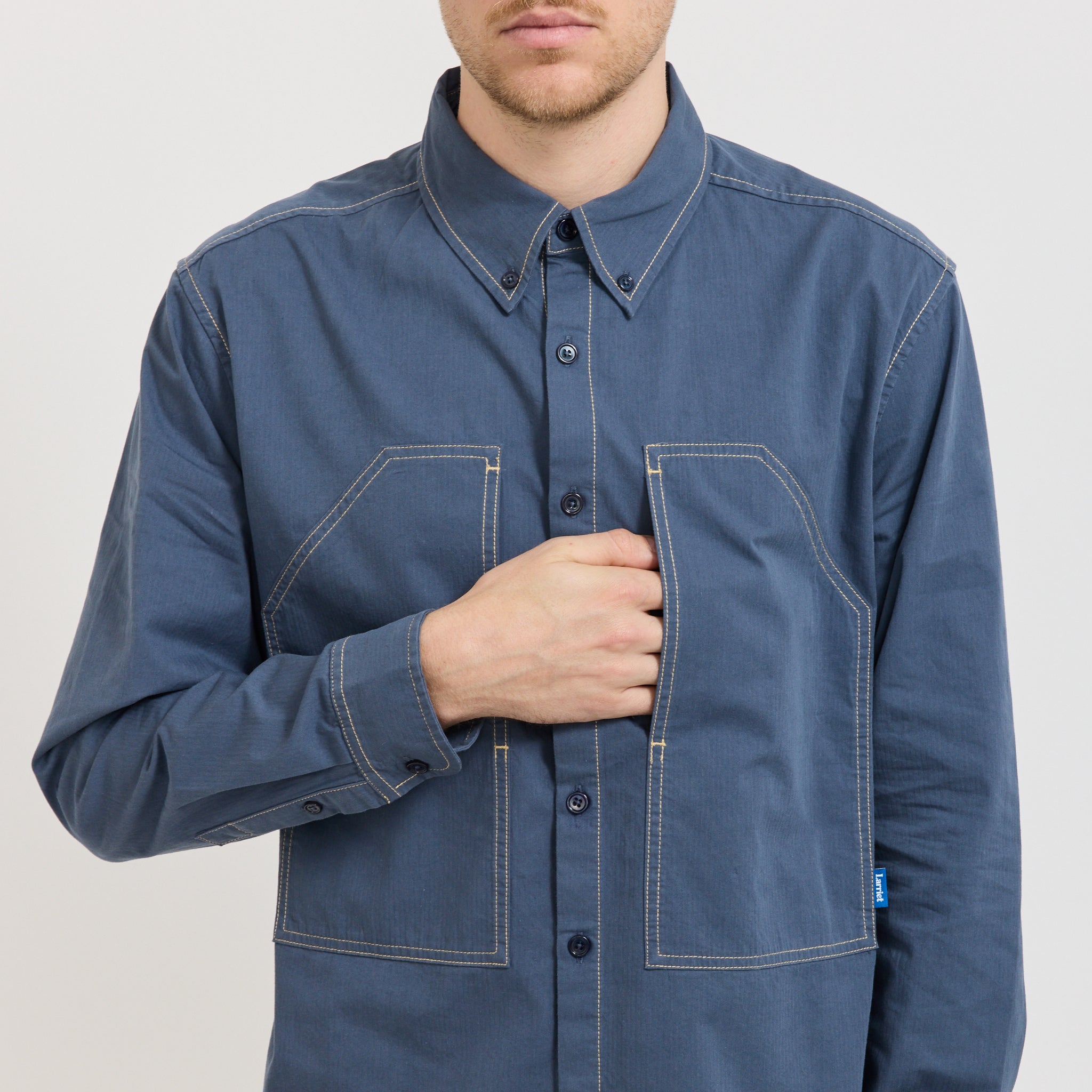 Gully Long Sleeve Shirt Ink