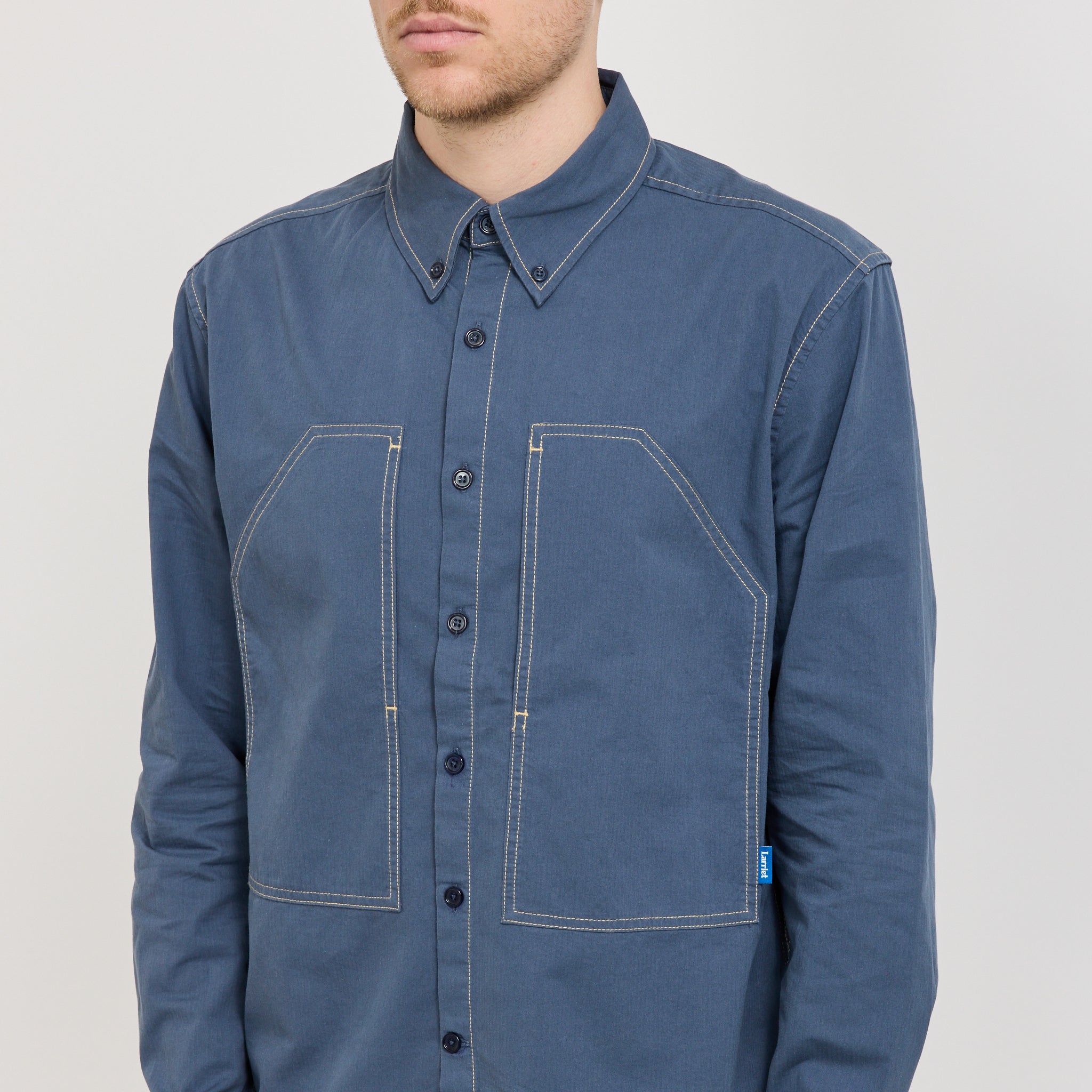 Gully Long Sleeve Shirt Ink