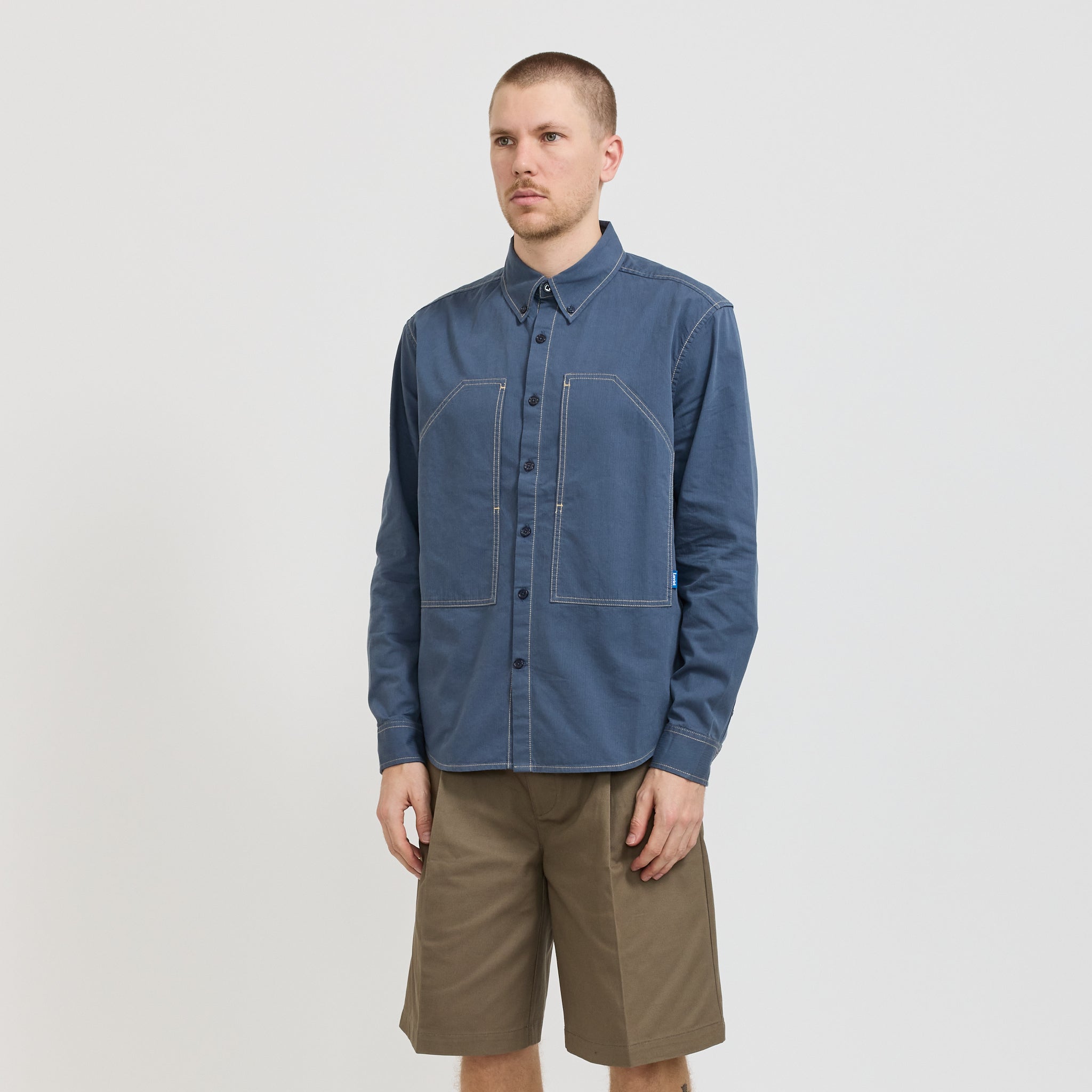 Gully Long Sleeve Shirt Ink