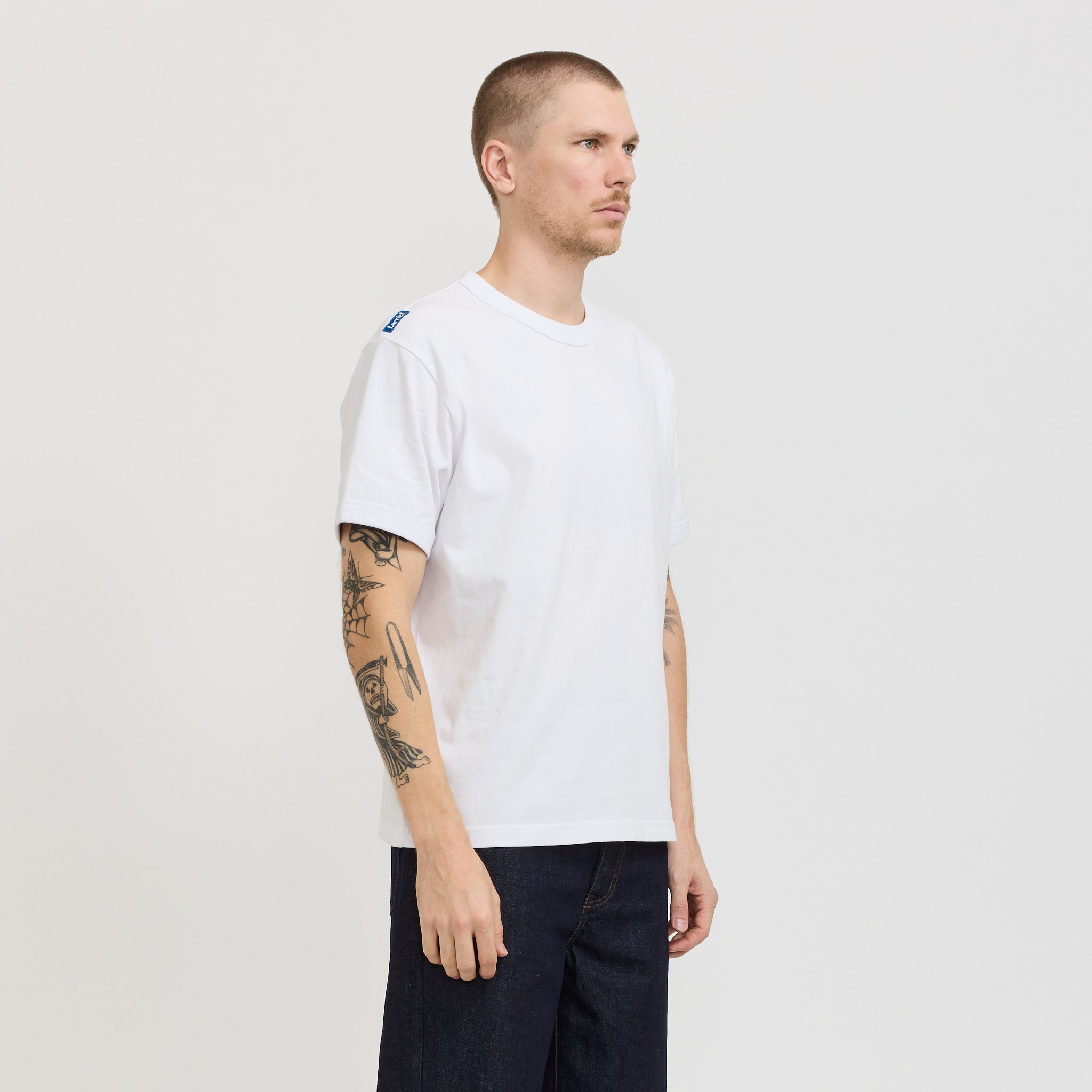Hubby Tee White