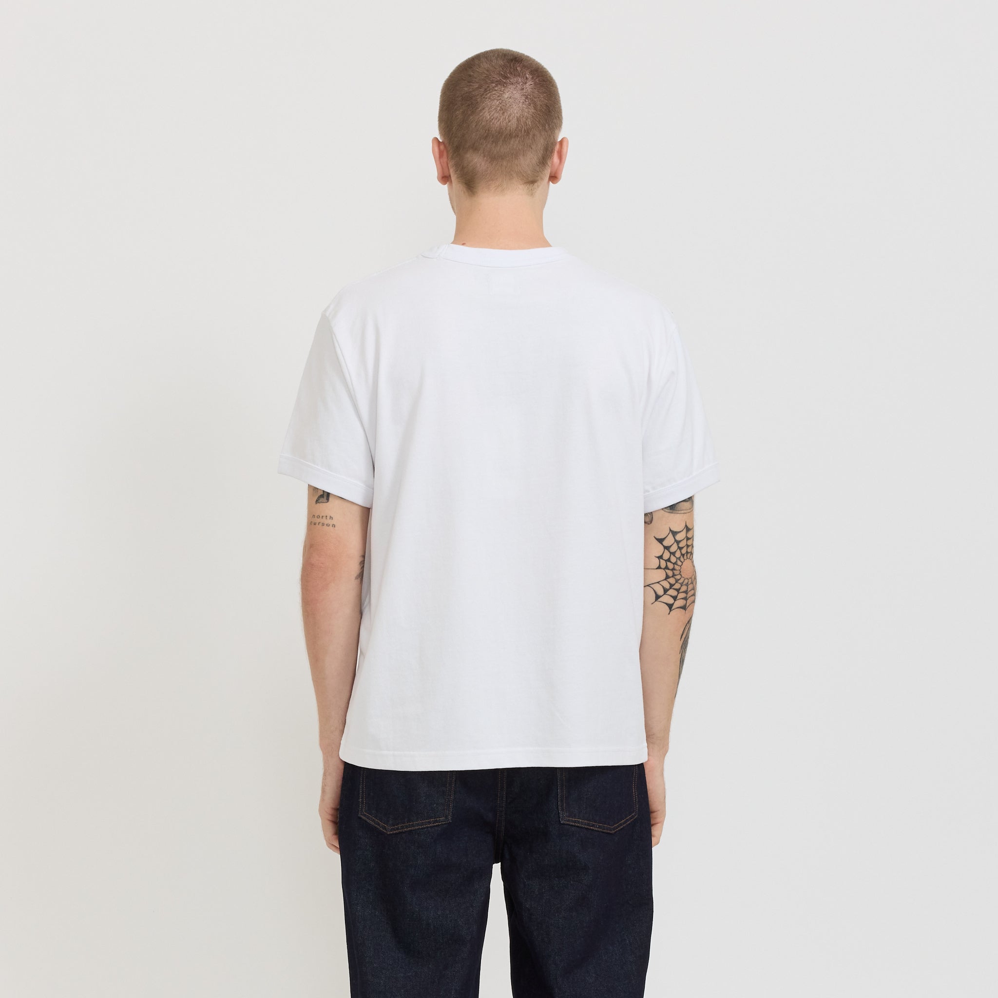 Hubby Tee White