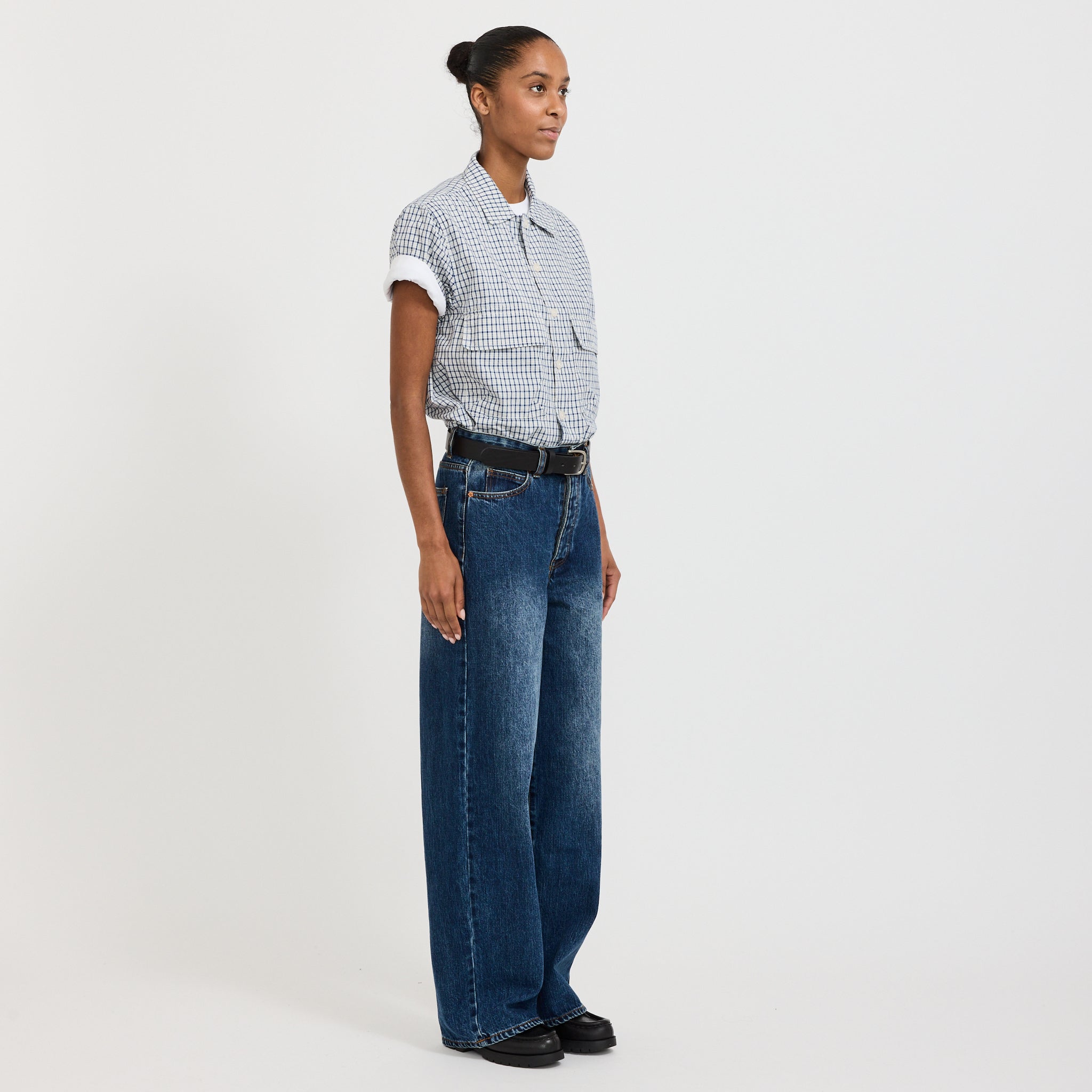 Larriet | Womens Kendalls Short Sleeve Shirt Picnic Plaid | Maplestore